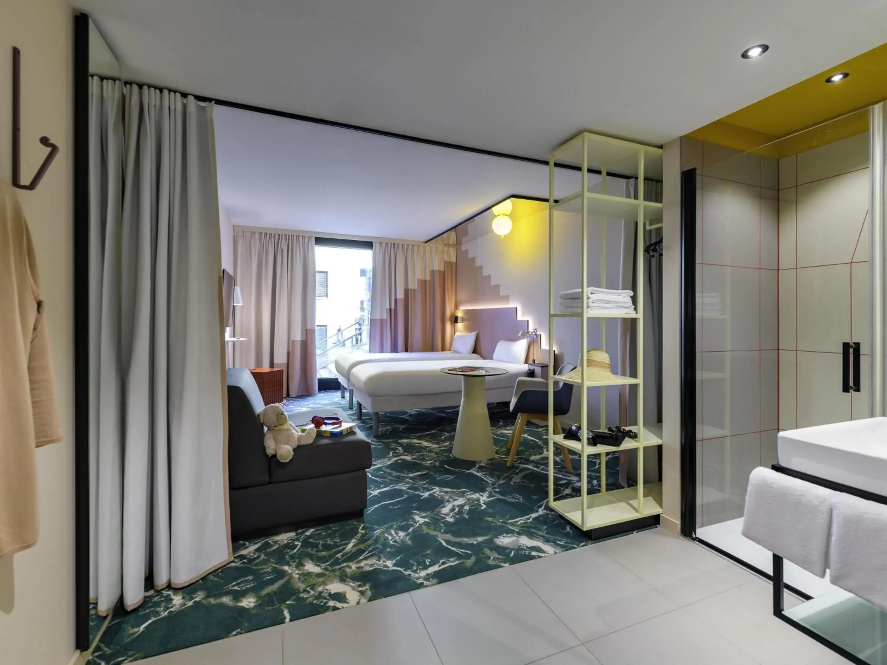 Bedroom, Bed in ibis Styles Zurich City Center Bedroom, Bed in ibis Styles Zurich City Center