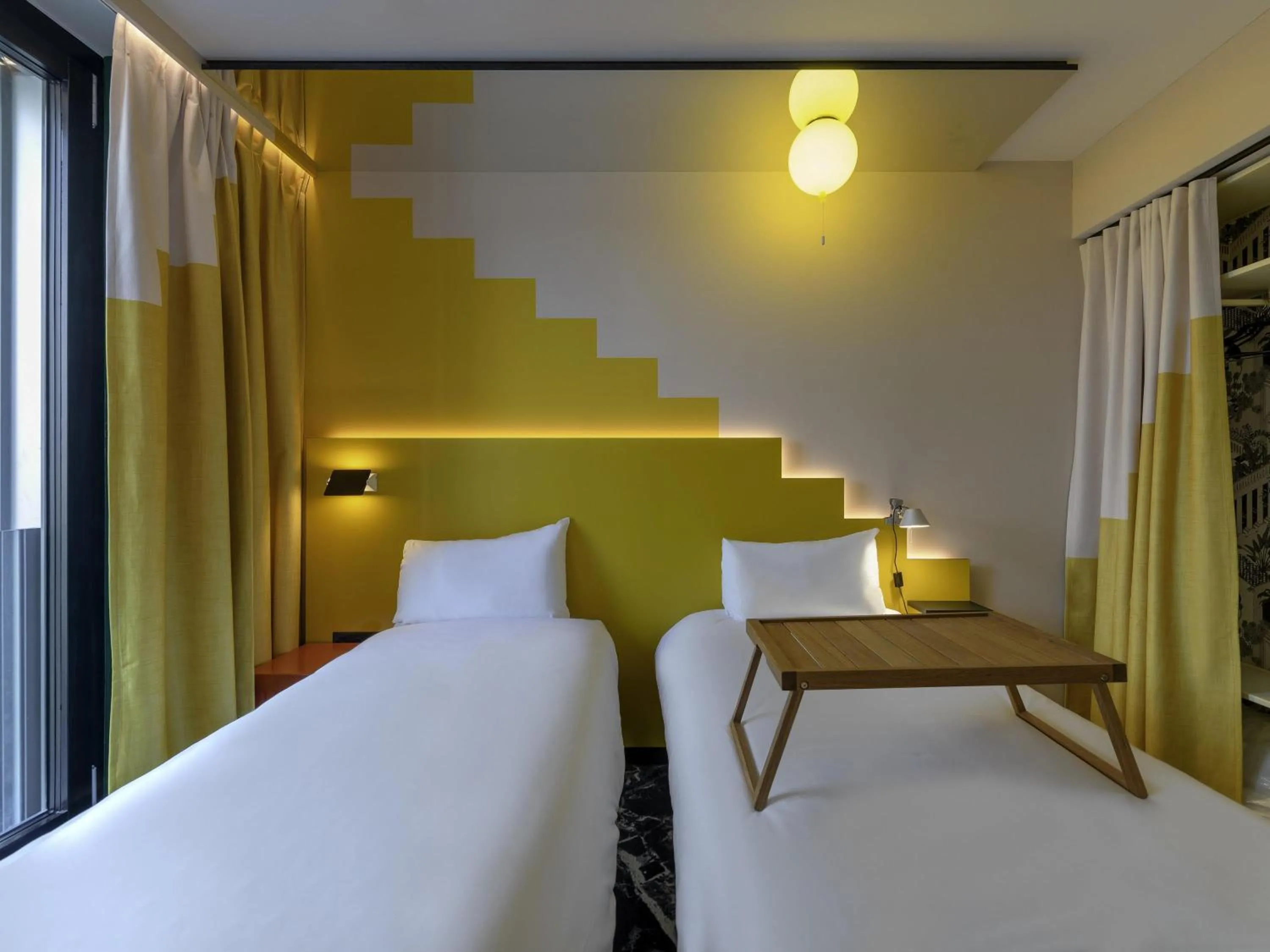 Bedroom, Bed in ibis Styles Zurich City Center