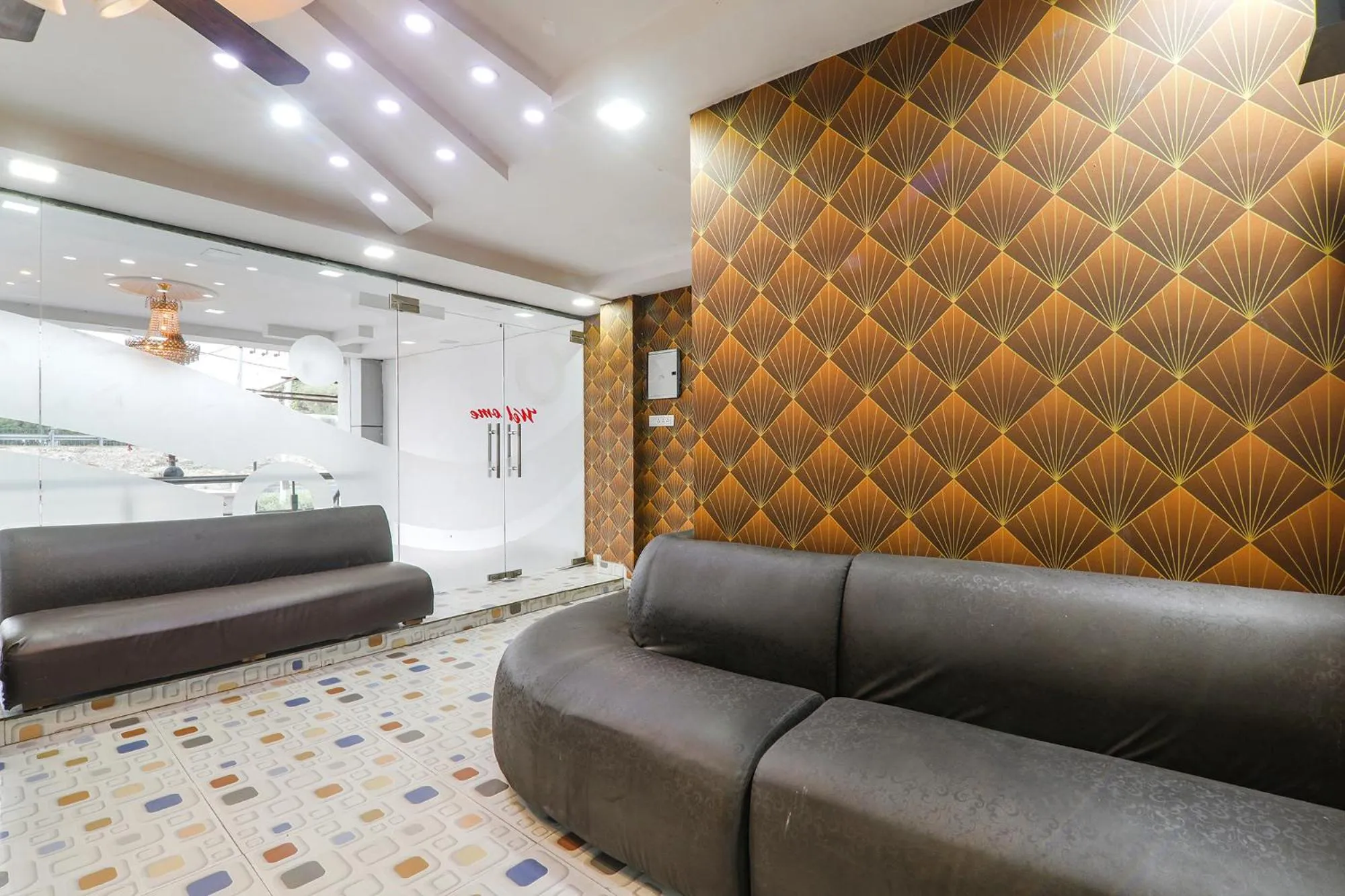 Living room in FabHotel A One Inn