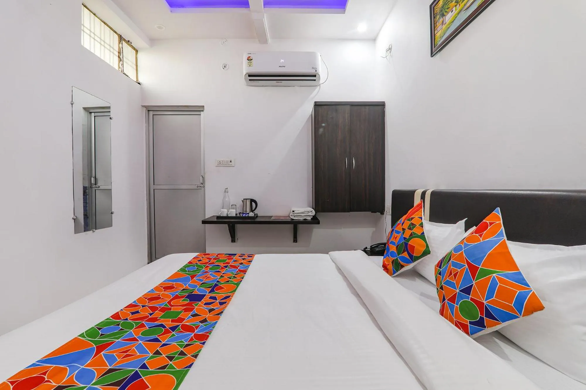 Bedroom, Bed in FabHotel A One Inn