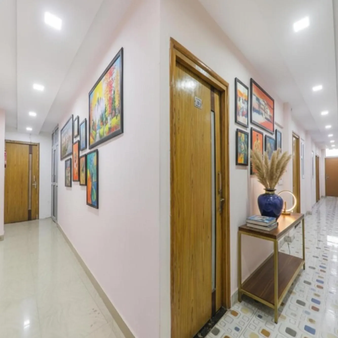 Lobby or reception in FabHotel A One Inn