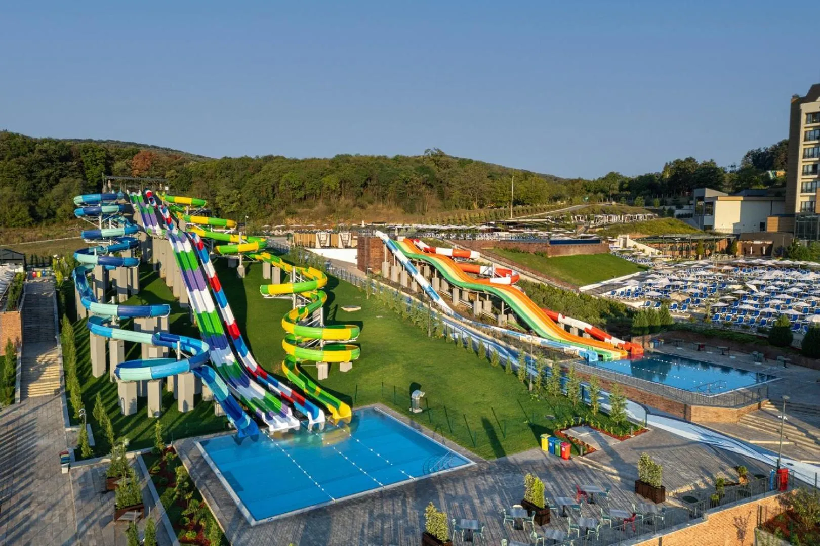 Swimming pool in Etno Naselje Vrdnička kula - Fruške Terme