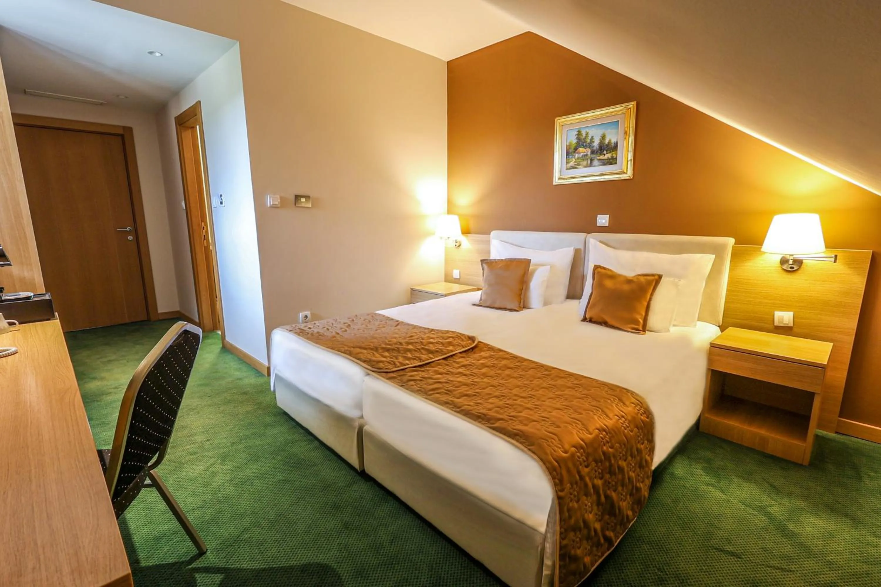 Photo of the whole room, Bed in Etno Naselje Vrdnička kula