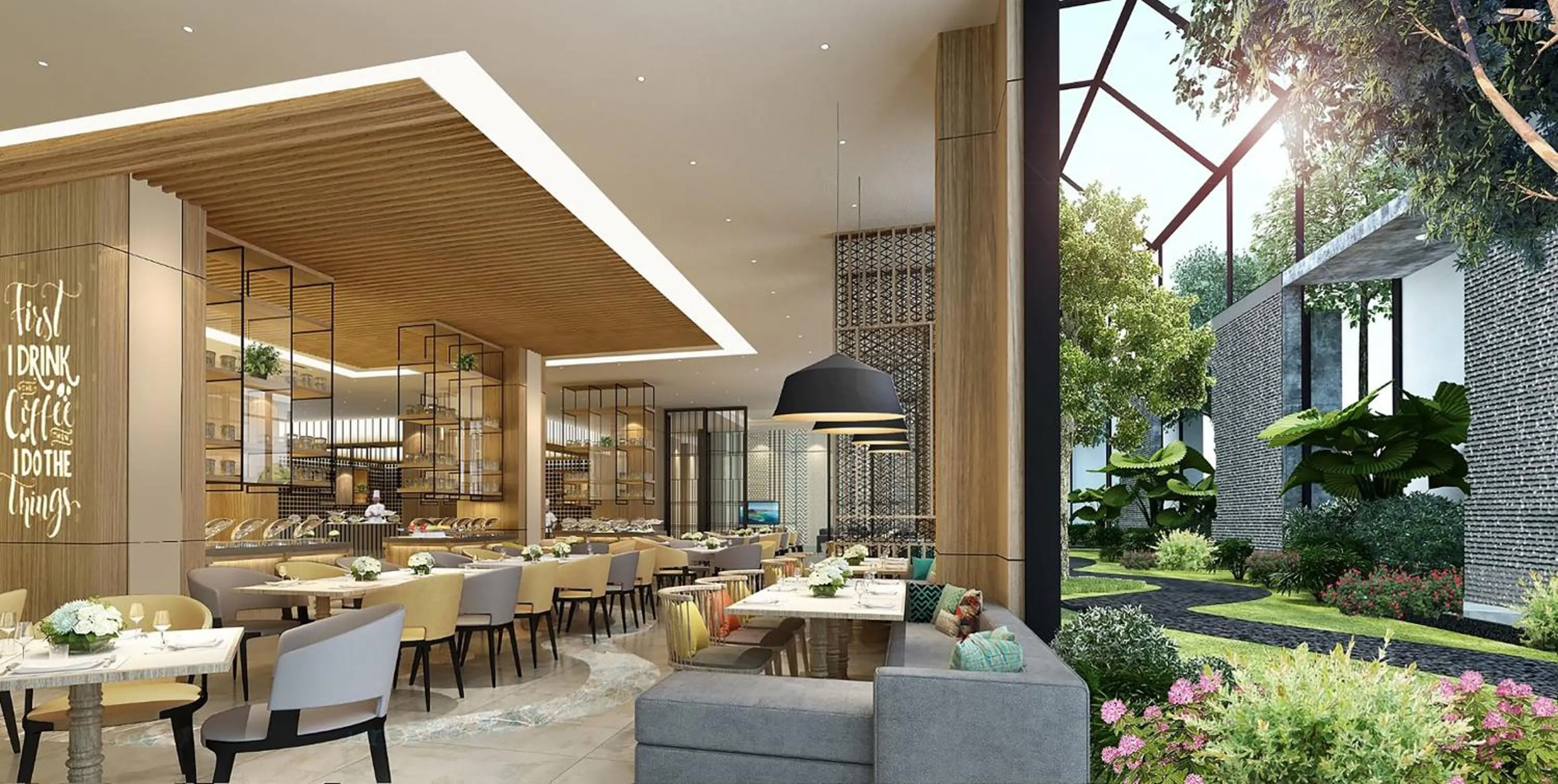 Restaurant/places to eat in Holiday Inn Chengde Park View by IHG