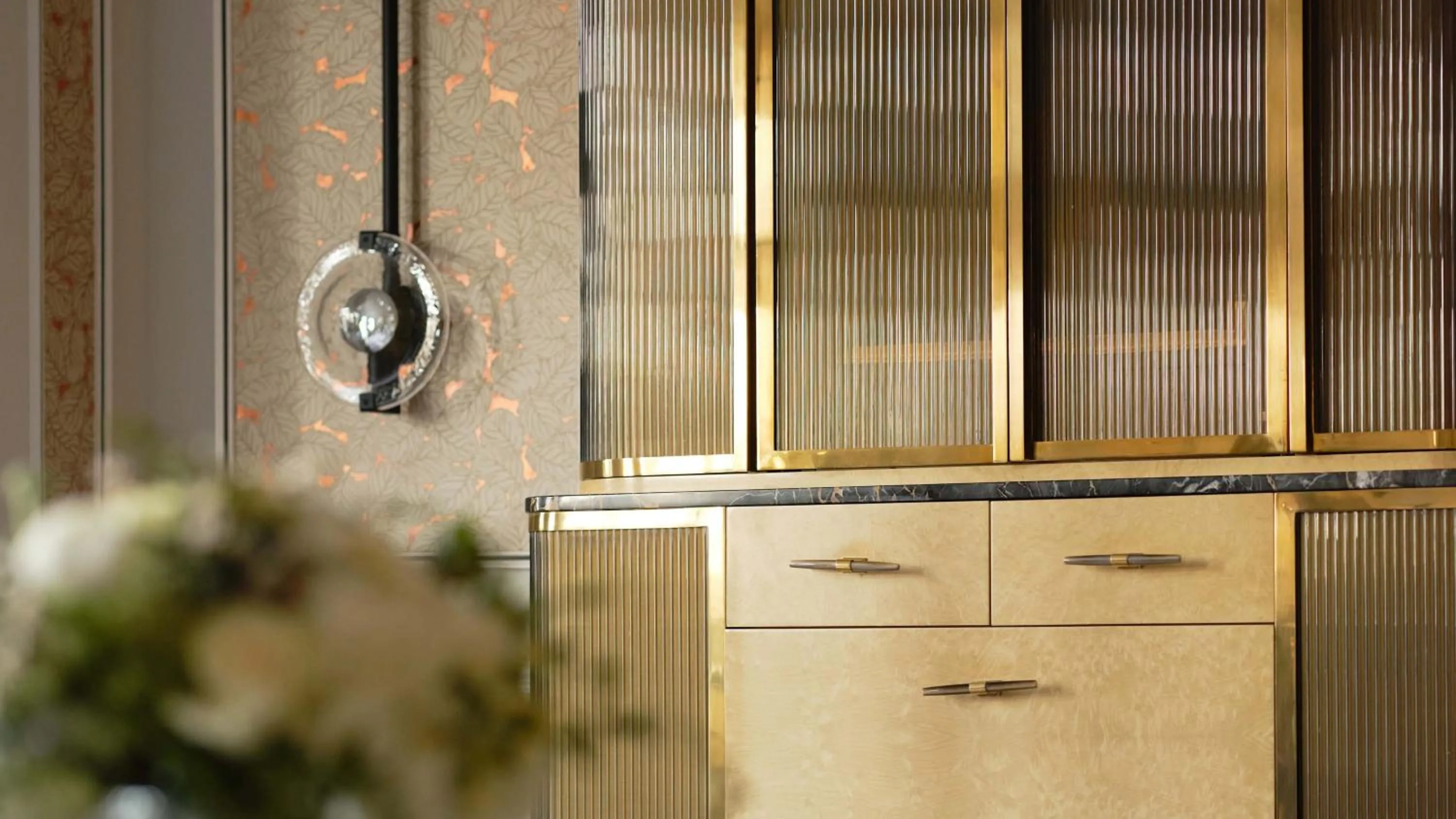 Decorative detail in Mandarin Oriental Hyde Park, London