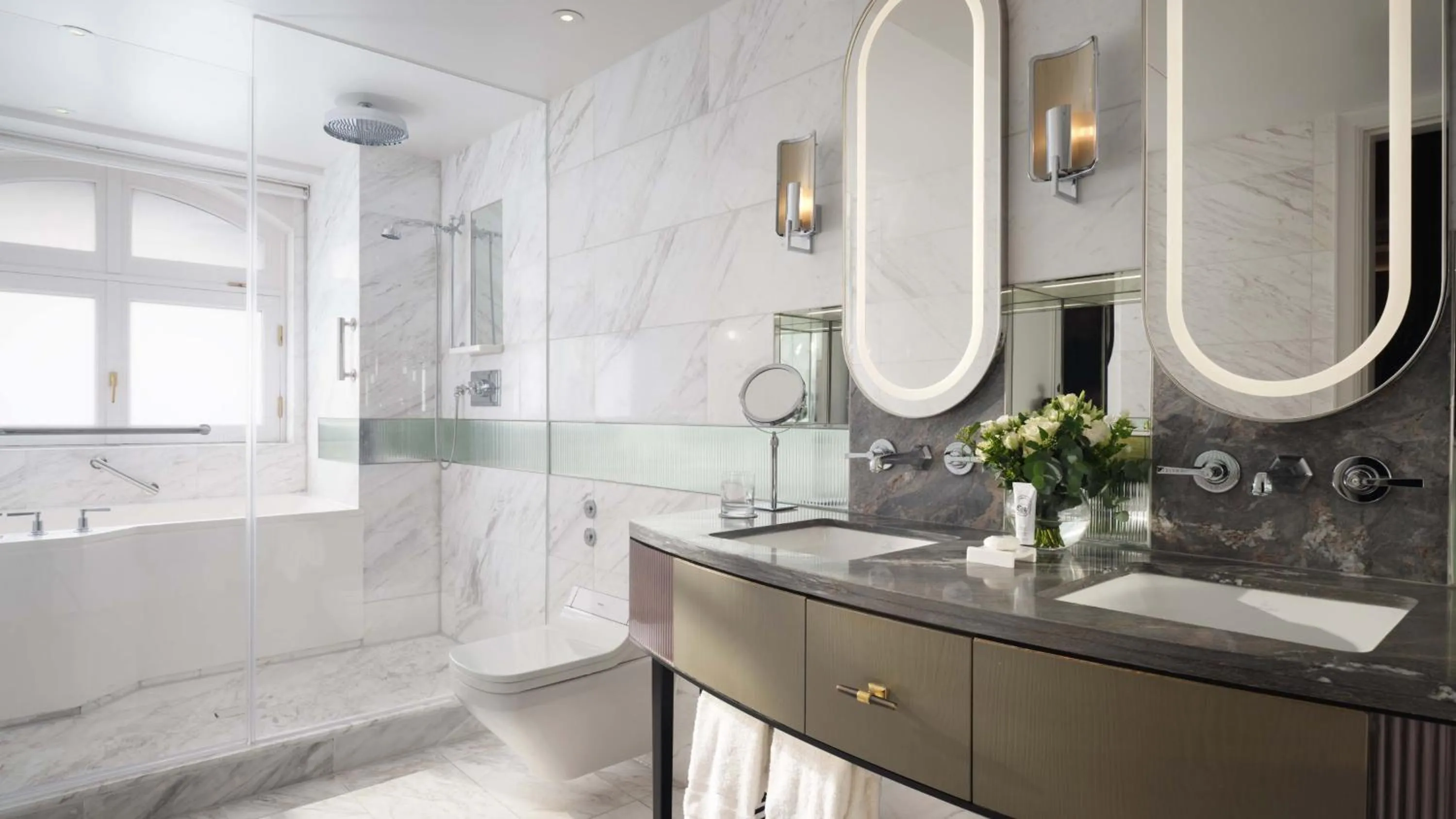 Bathroom in Mandarin Oriental Hyde Park, London