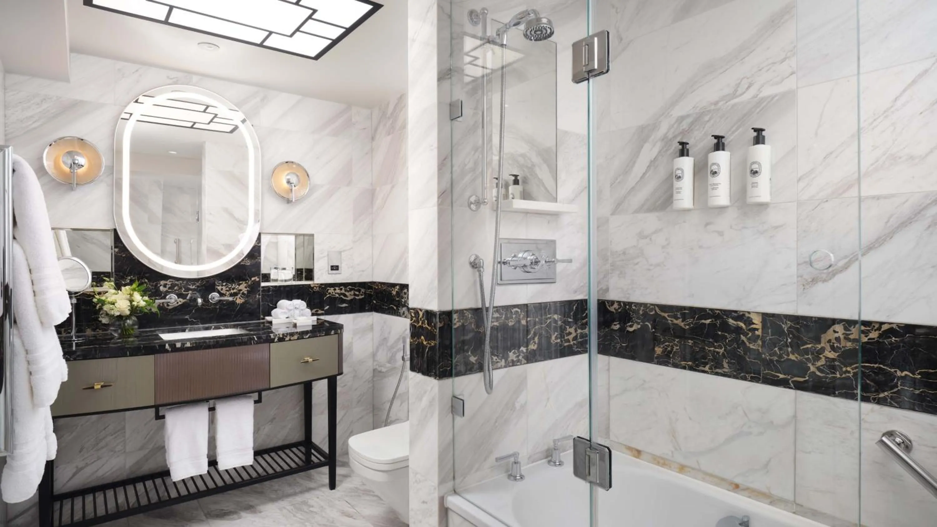 Bathroom in Mandarin Oriental Hyde Park, London