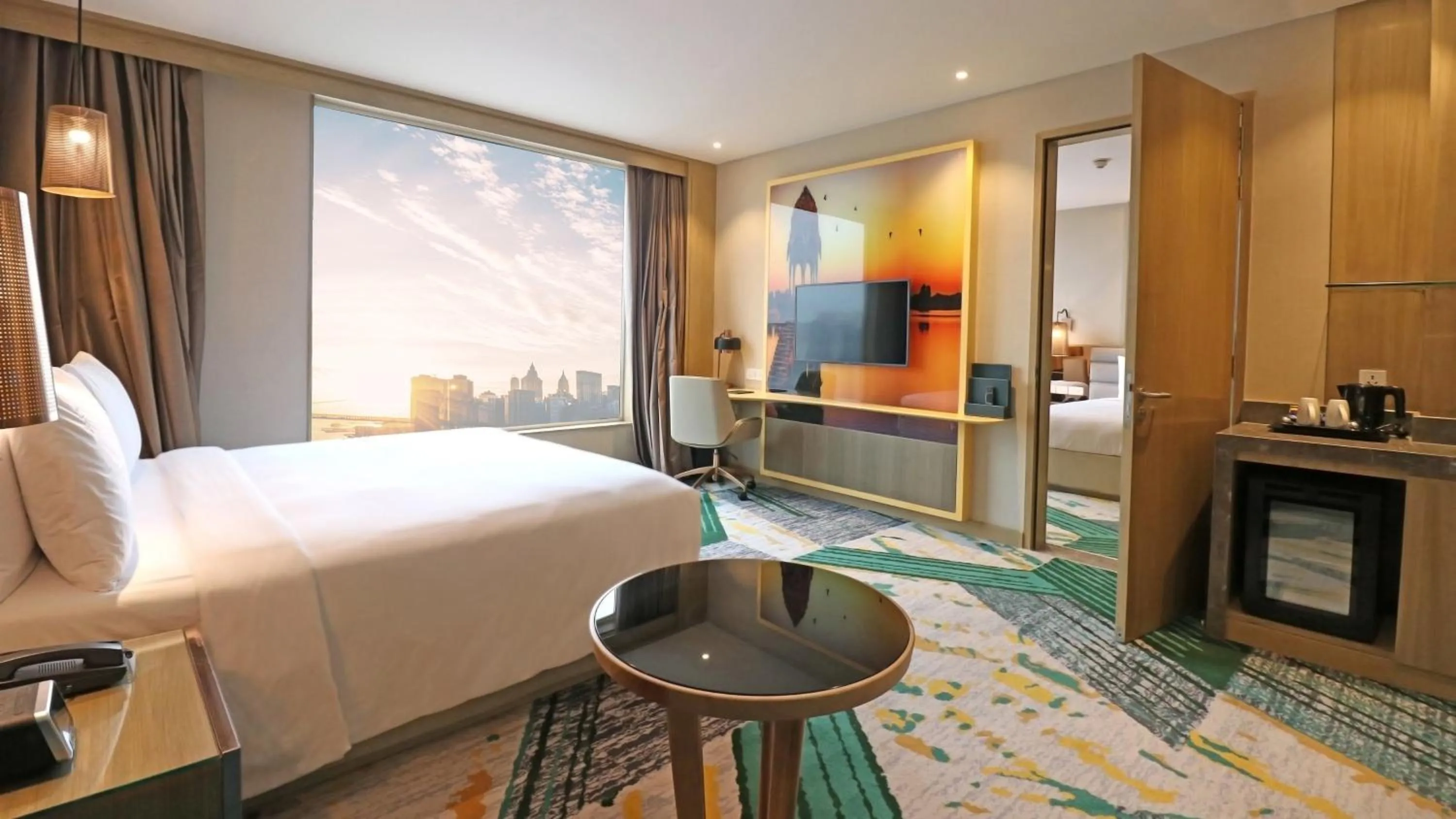 Photo of the whole room, Bed in Holiday Inn Chandigarh Zirakpur by IHG