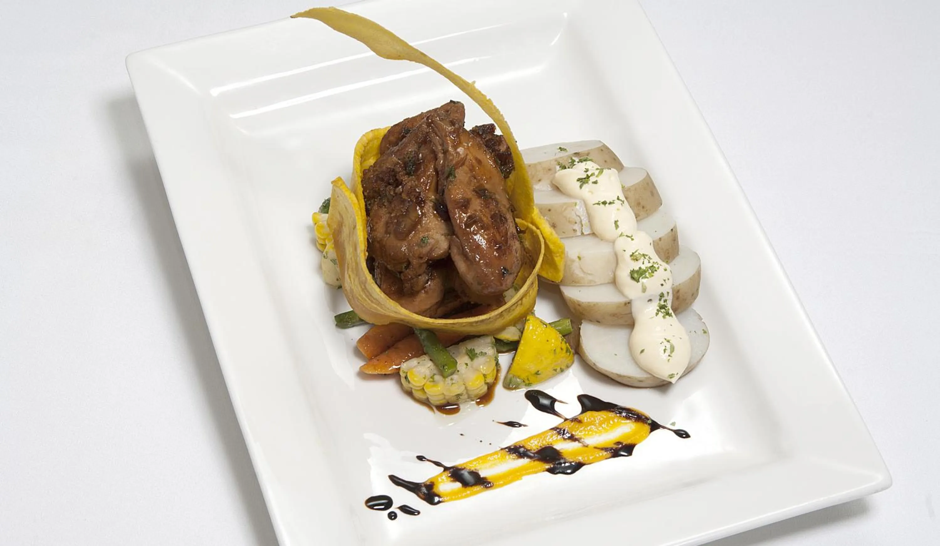 Restaurant/places to eat in Hotel Villabosque Eco Boutique