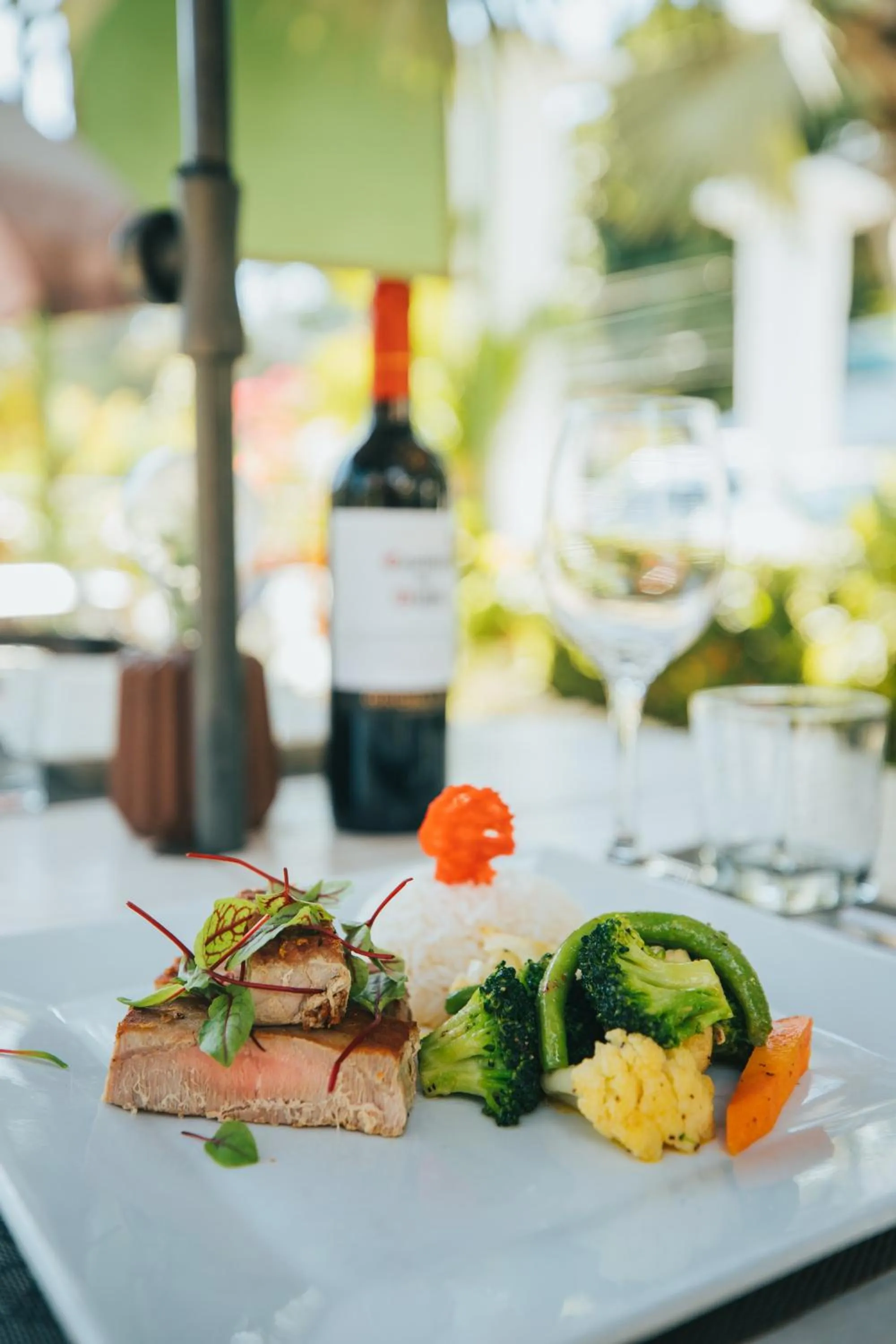 Restaurant/places to eat in Hotel Villabosque Eco Boutique