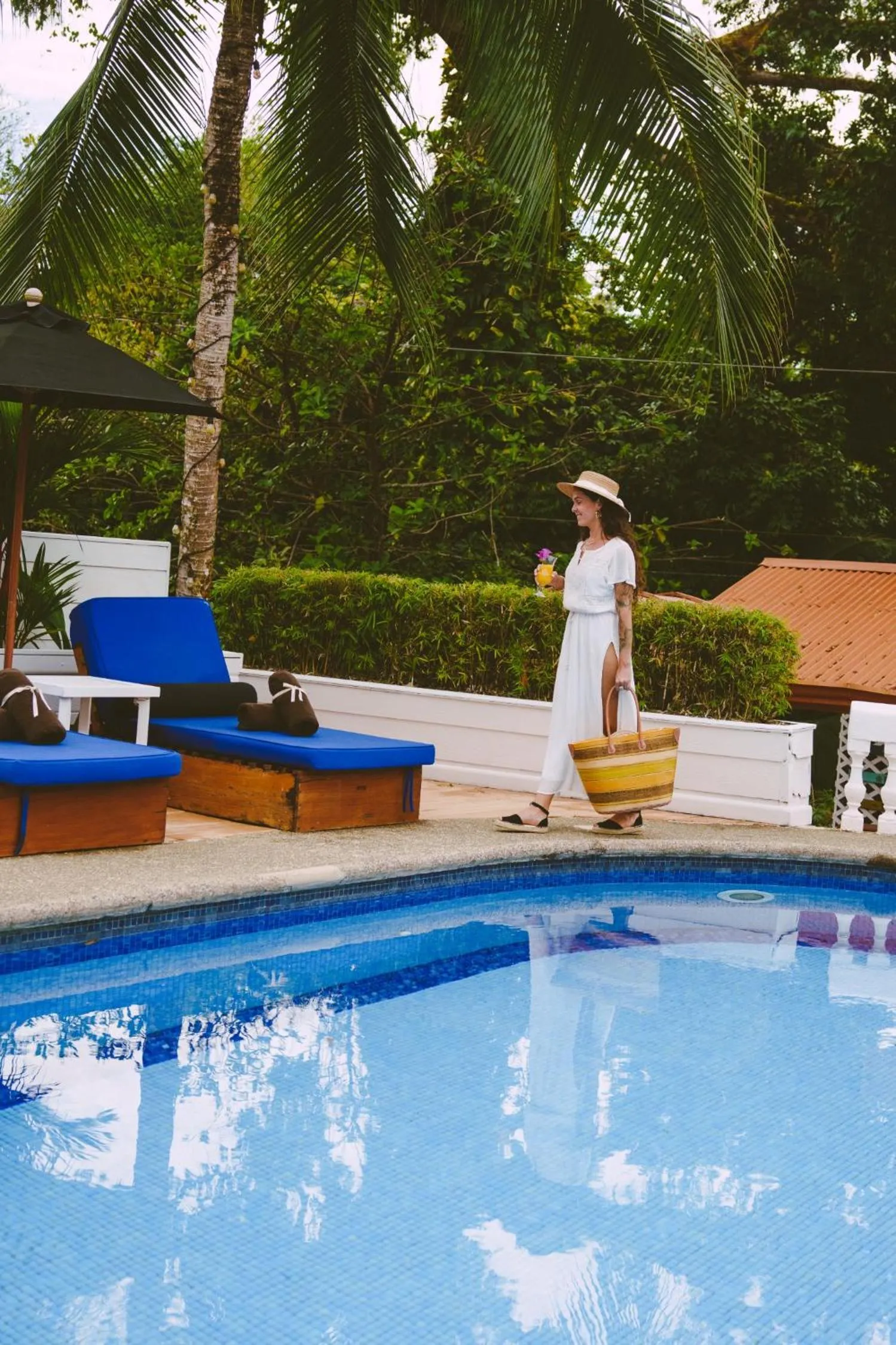 Swimming pool in Hotel Villabosque Eco Boutique