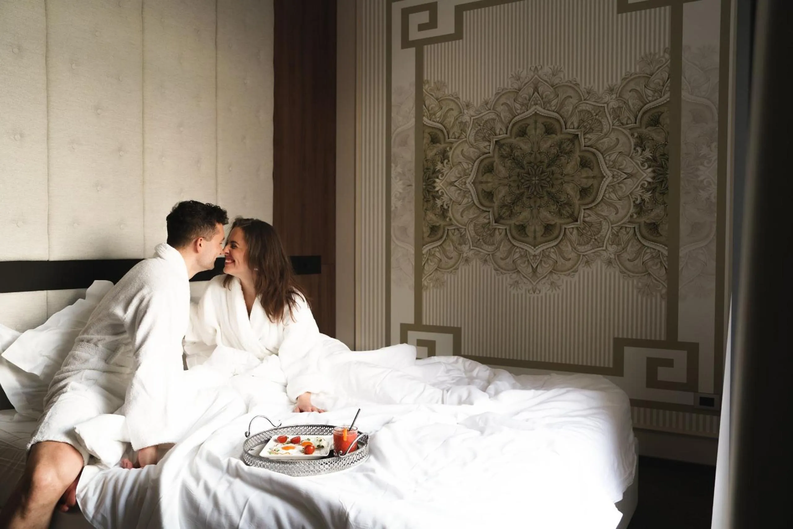 Bed in DeGrassi Boutique Garni Hotel Izola