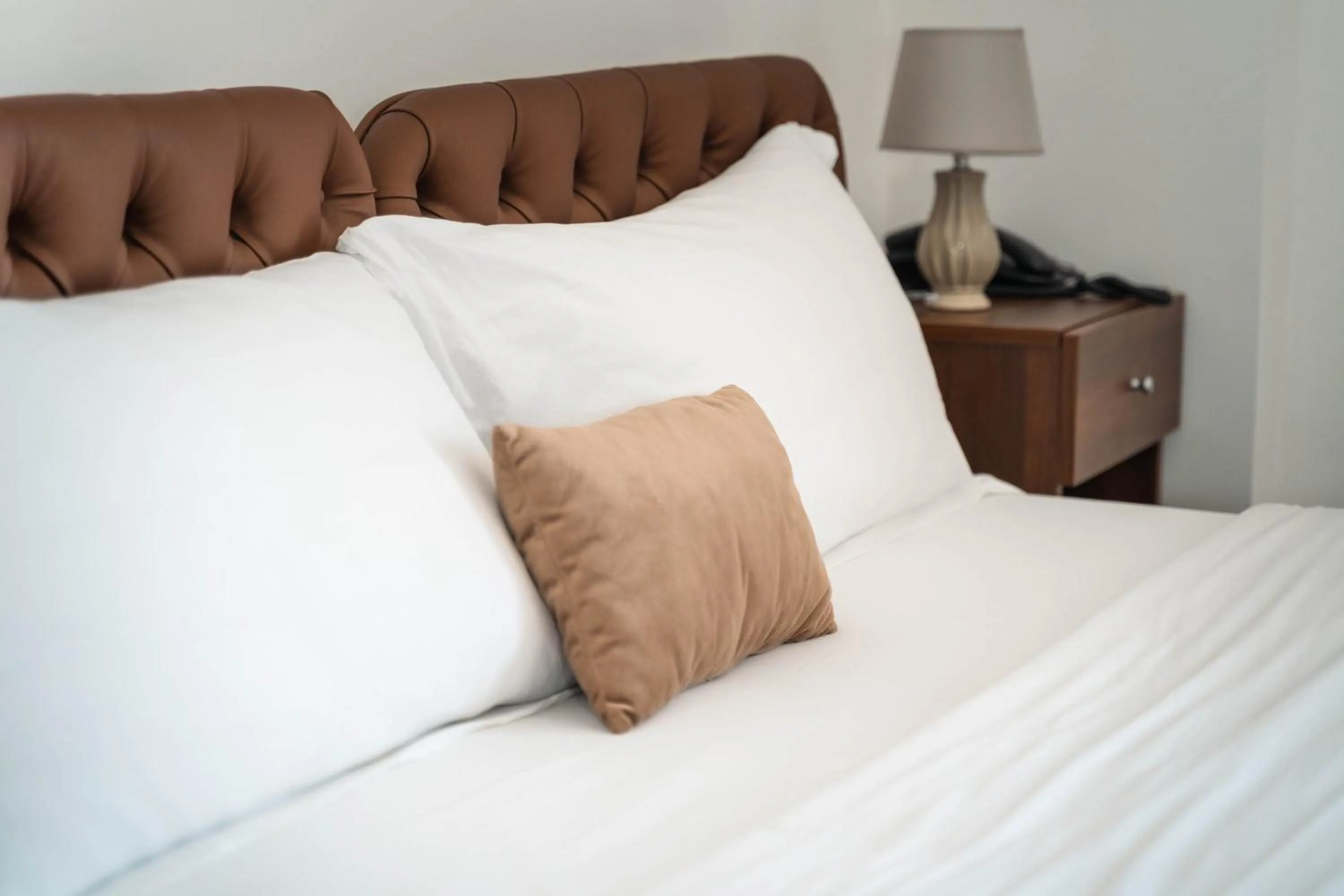 Decorative detail, Bed in Kairos Hotel