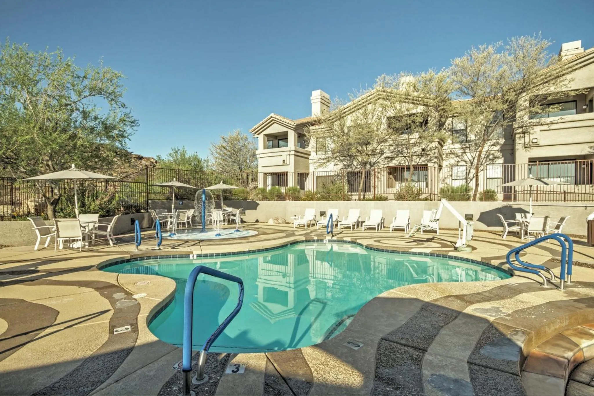 Swimming pool in Raintree at Phoenix South Mountain Preserve