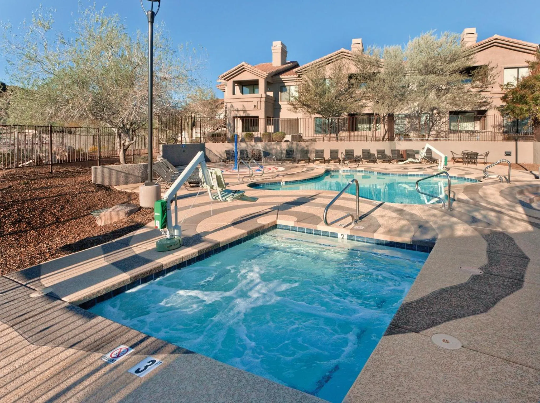 Swimming pool in Raintree at Phoenix South Mountain Preserve