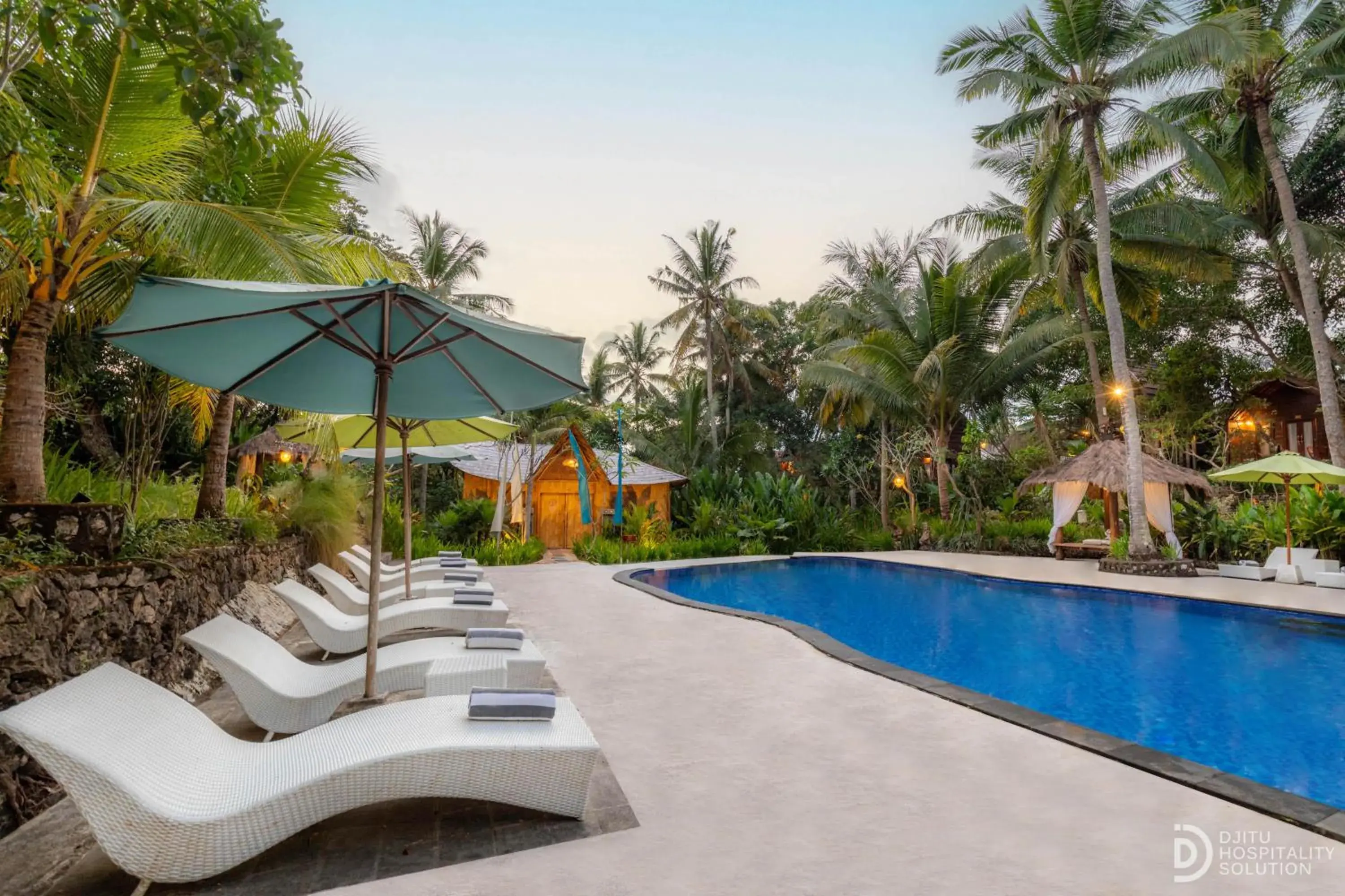 Swimming pool in Bila Penida Resort & Farm Swimming pool in Bila Penida Resort & Farm