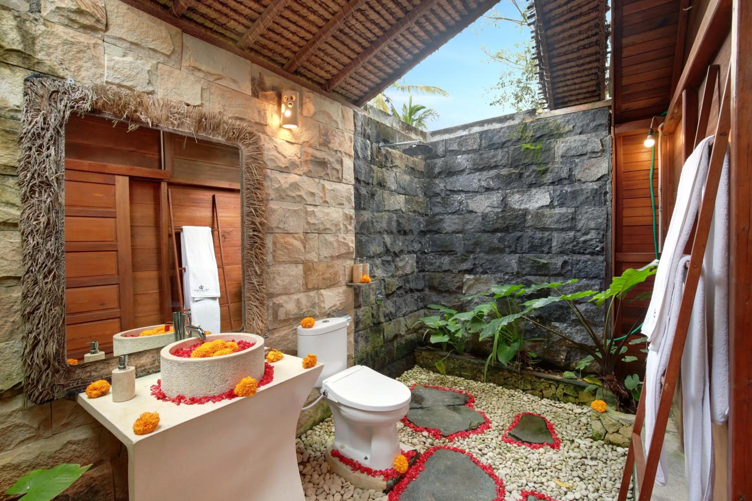 Toilet in Bila Penida Resort & Farm