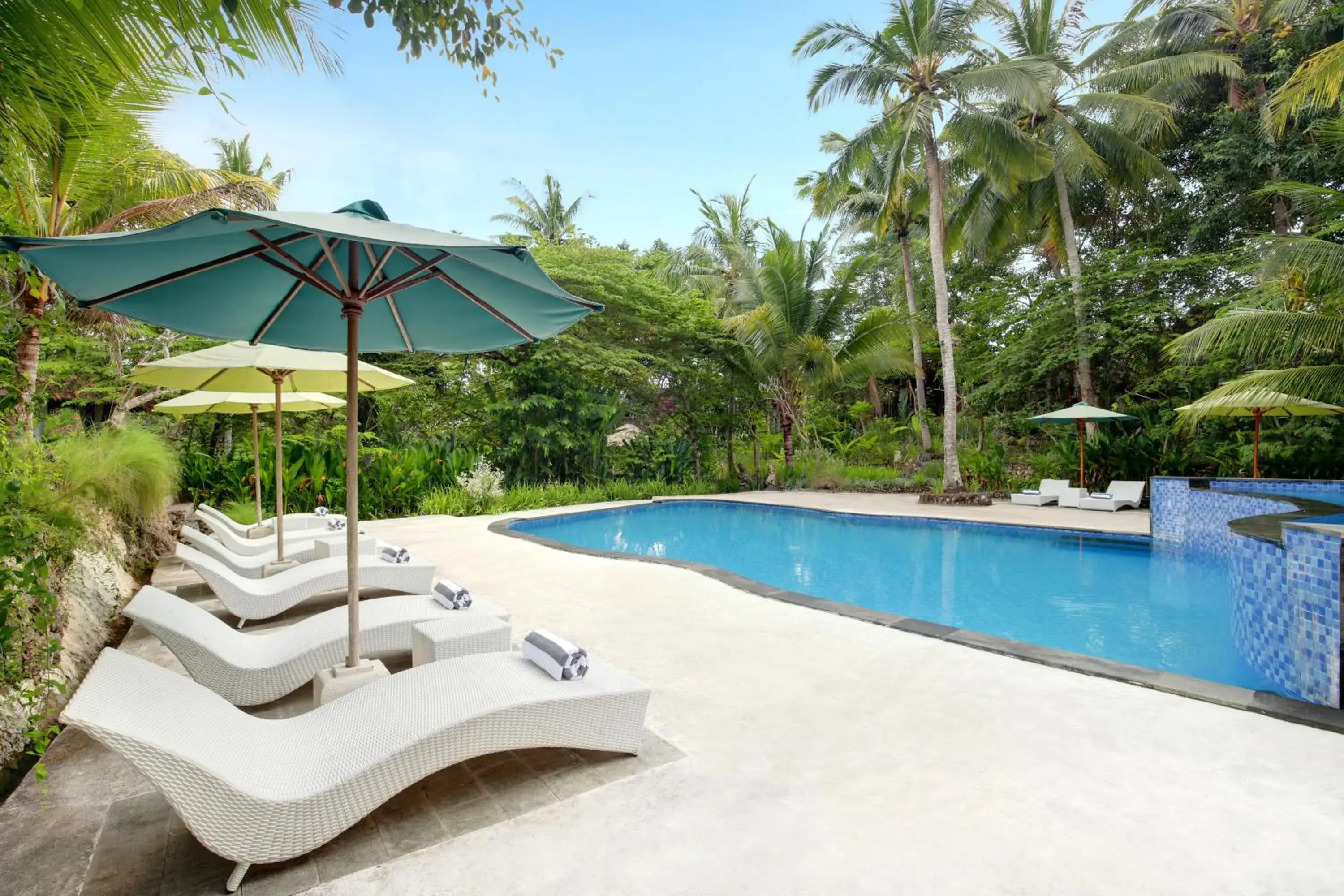 Garden view in Bila Penida Resort & Farm Garden view in Bila Penida Resort & Farm