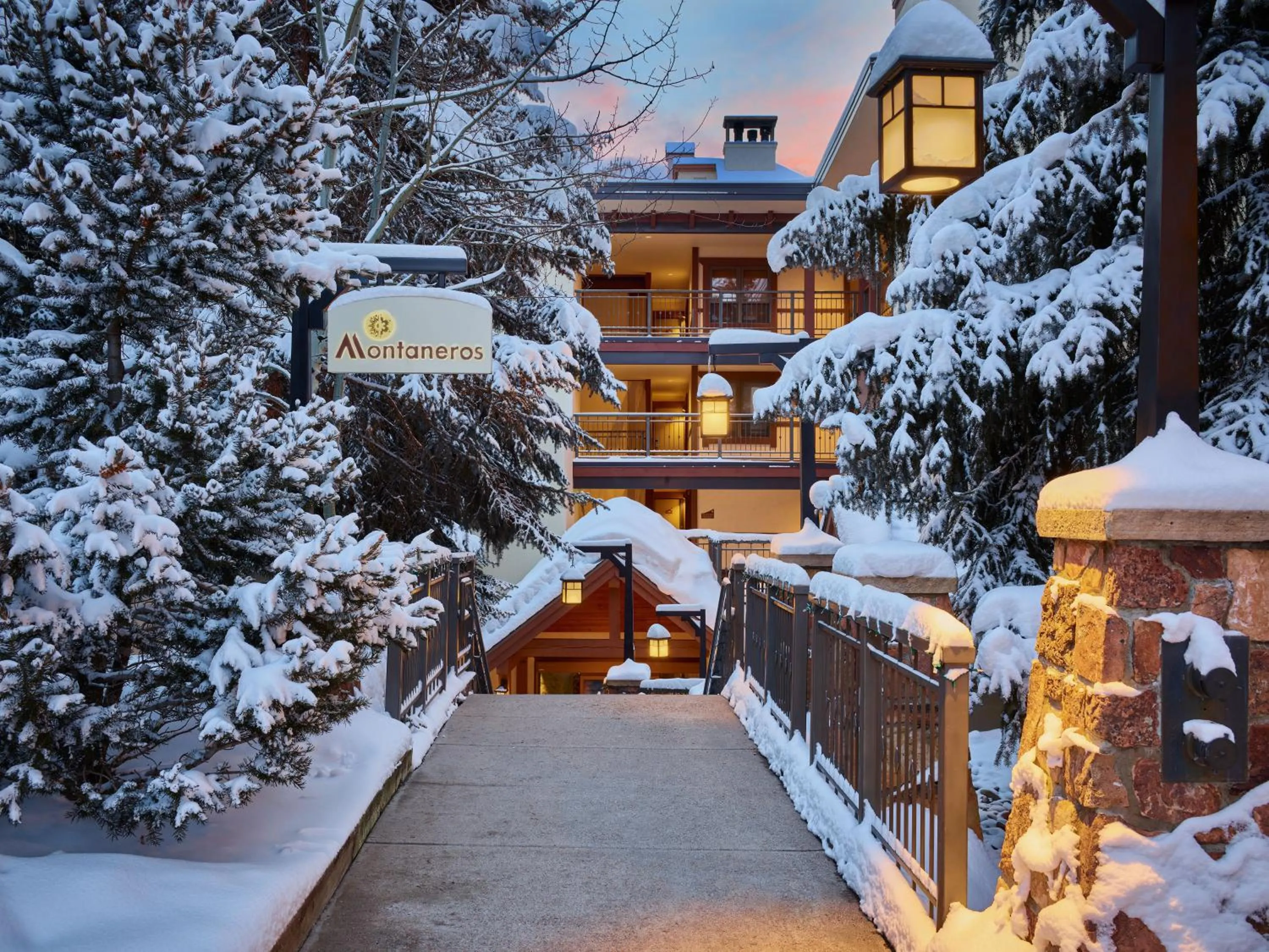 Winter in Montaneros in Vail