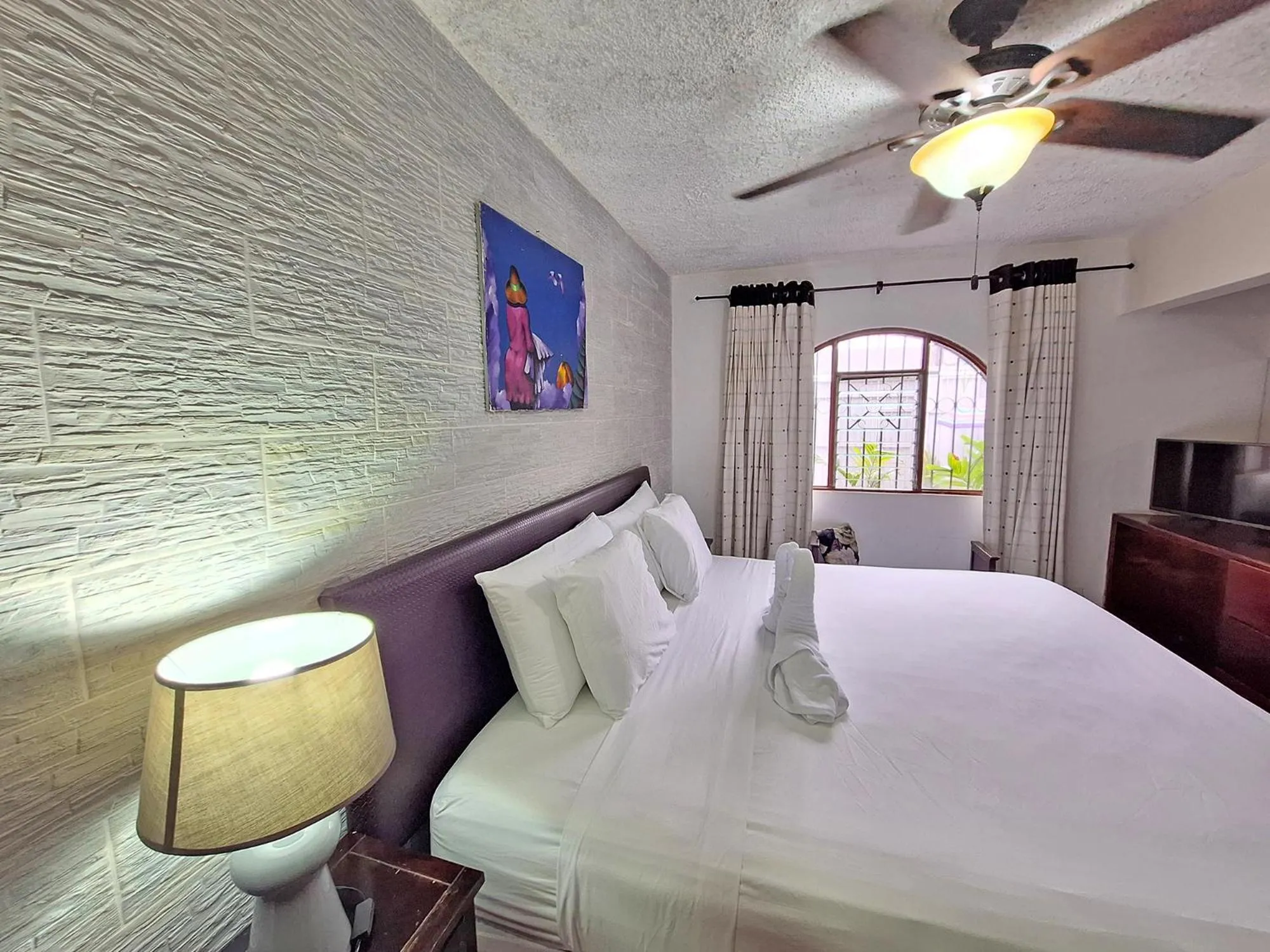 Bed in Colours Oasis Resort ADULT ONLY