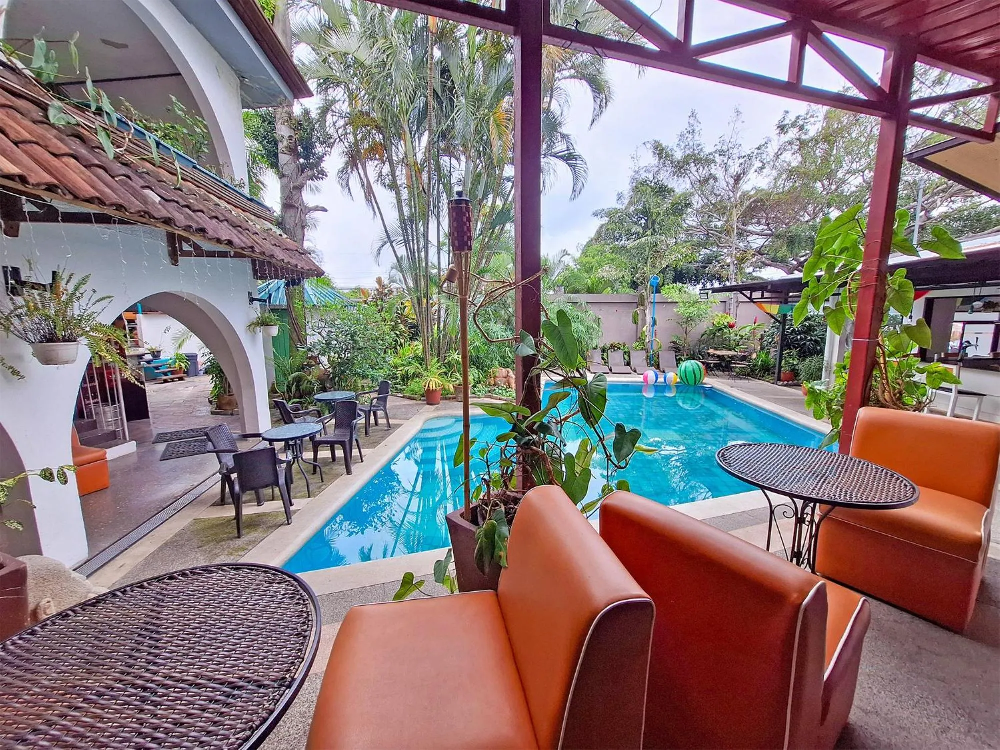 Patio in Colours Oasis Resort ADULT ONLY