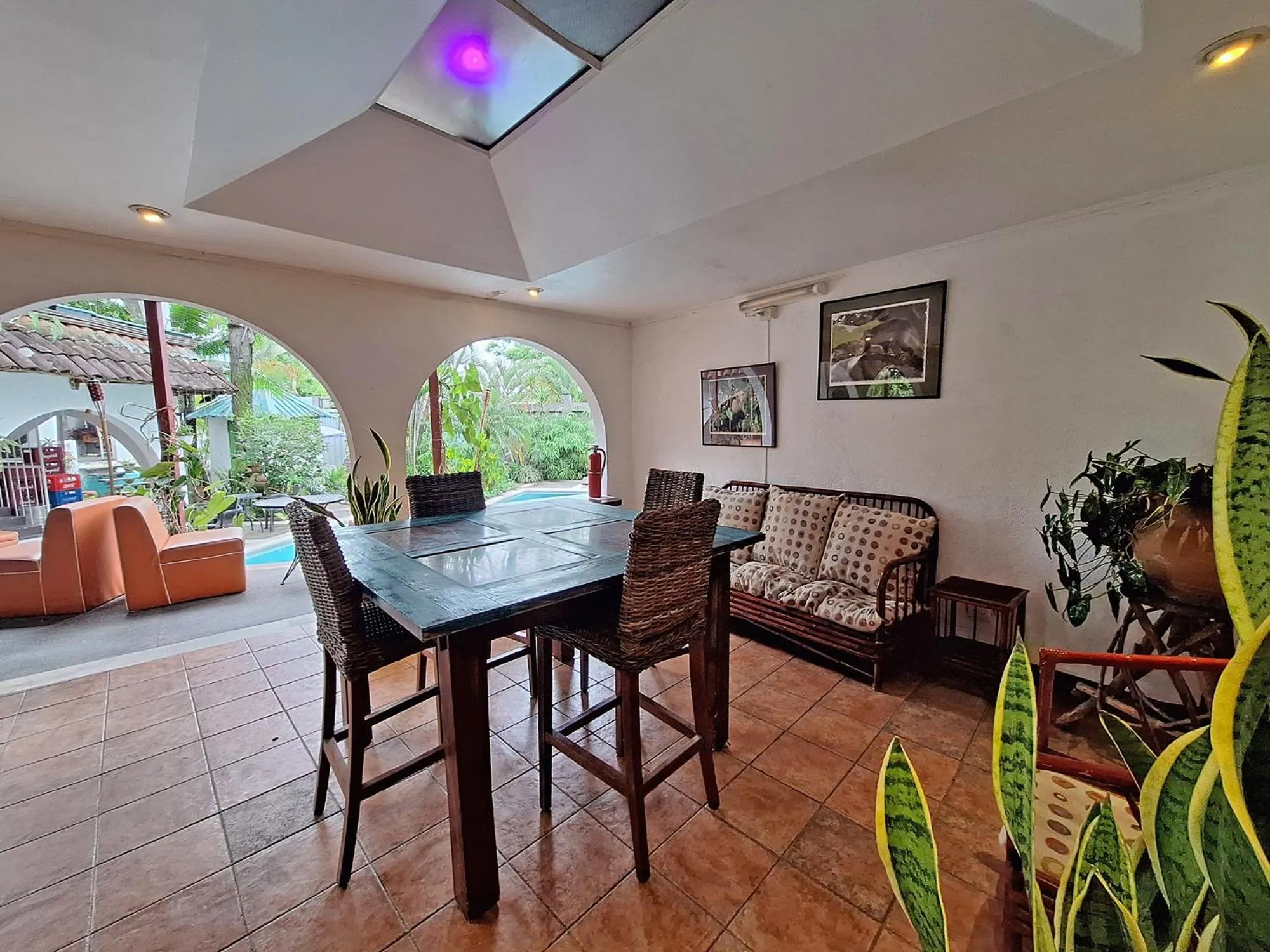 Seating area in Colours Oasis Resort ADULT ONLY