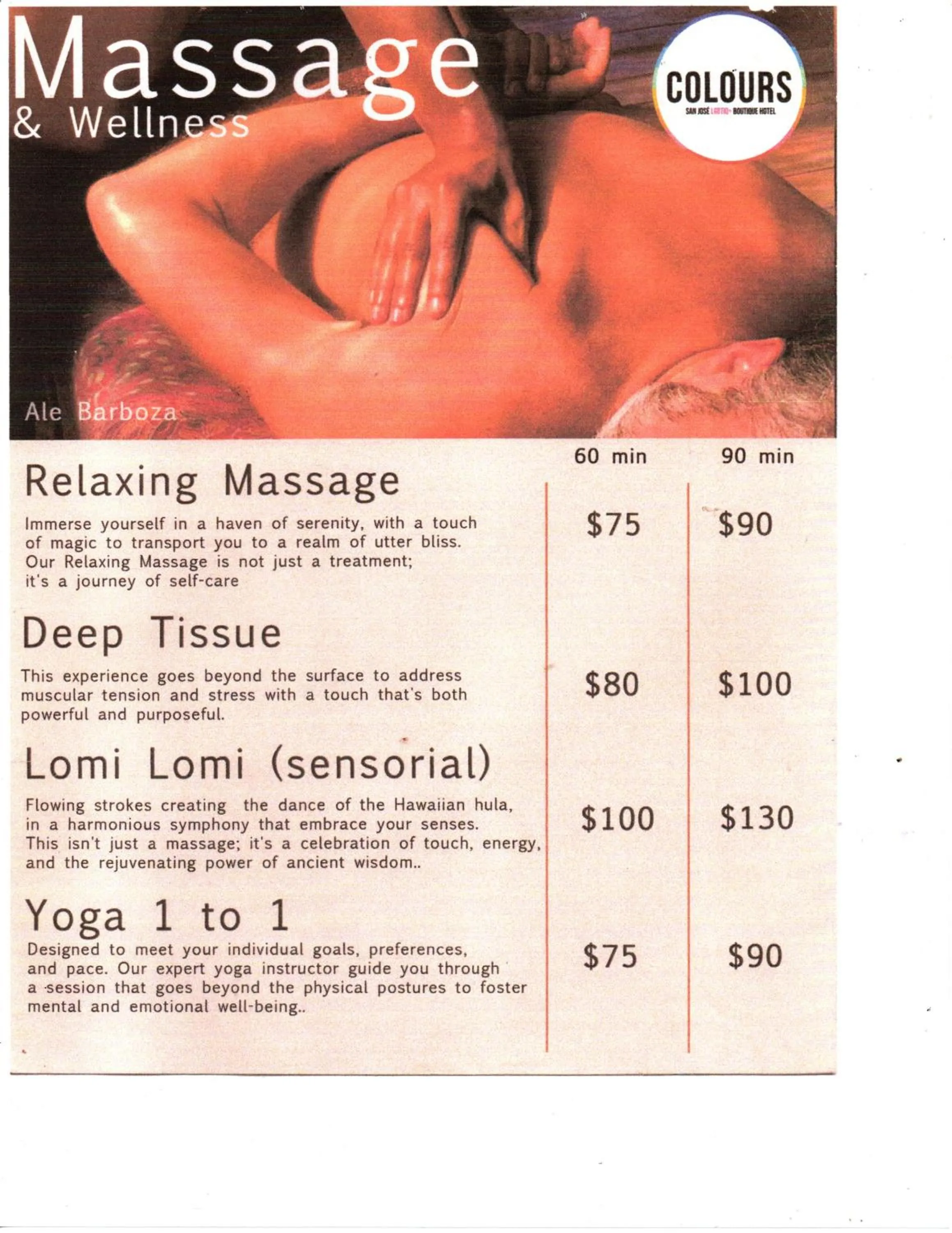 Spa and wellness centre/facilities in Colours Oasis Resort ADULT ONLY