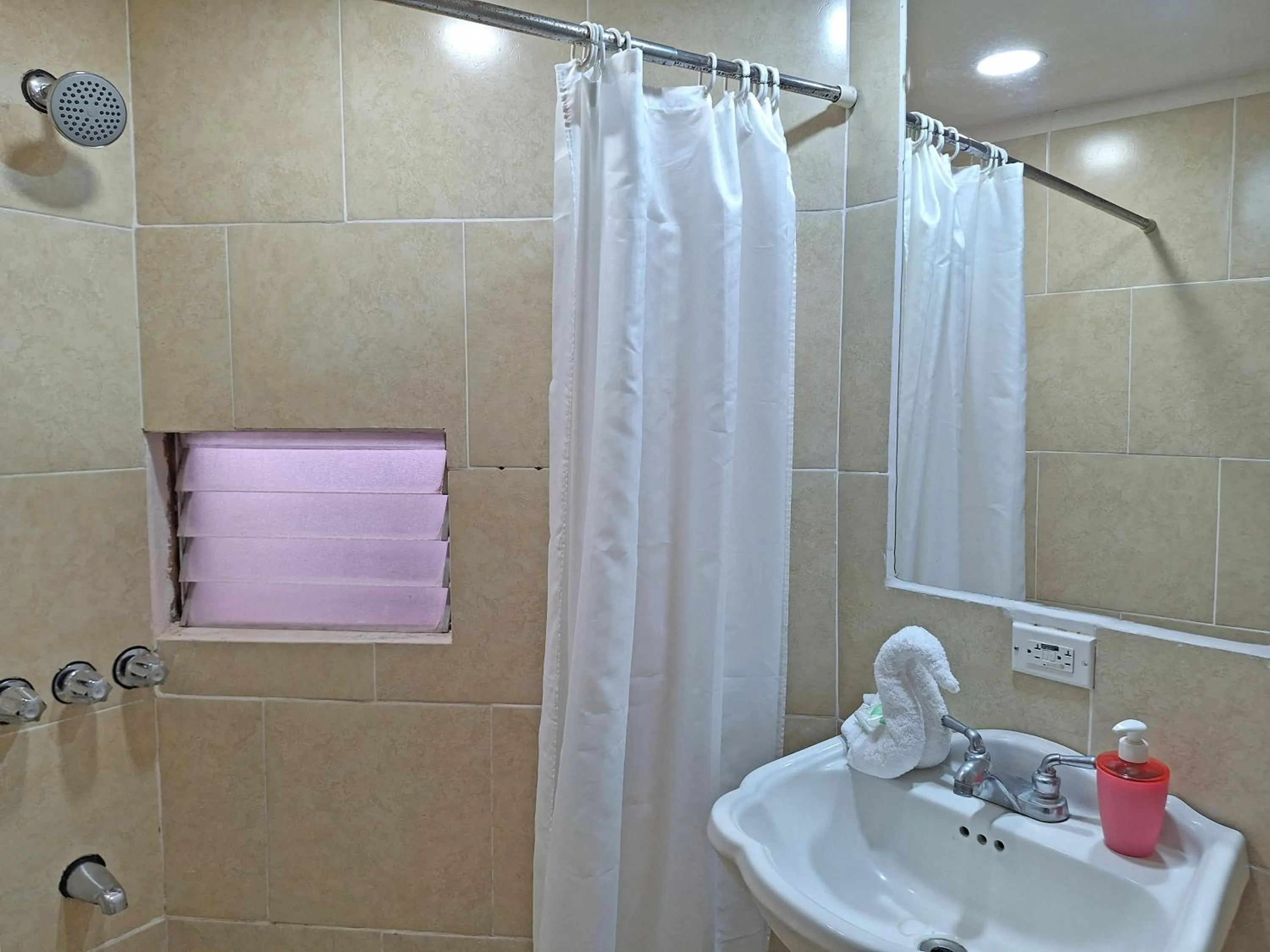 Shower in Colours Oasis Resort ADULT ONLY