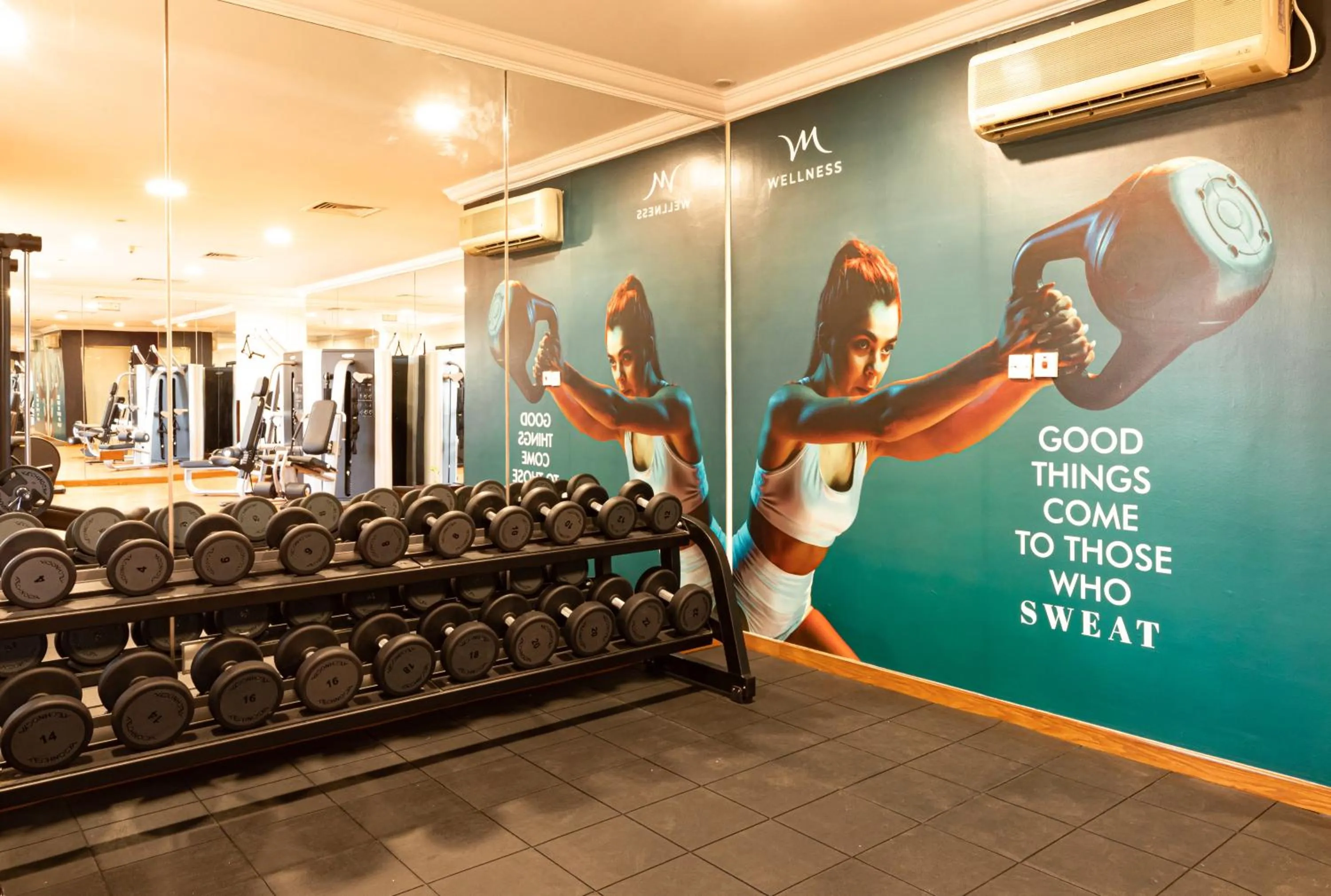 Fitness centre/facilities in Mercure Grand Hotel Seef - All Suites