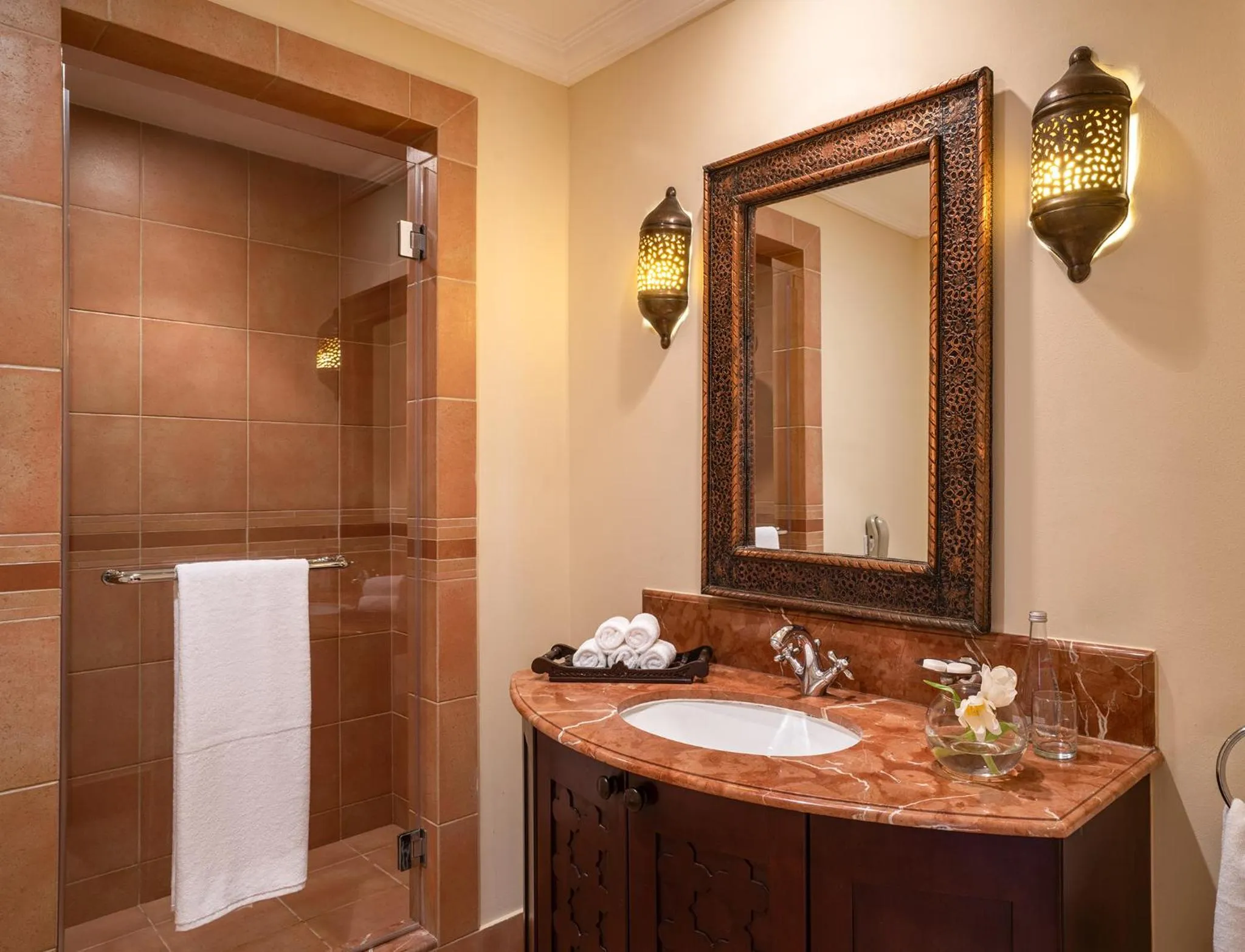 Shower in Mercure Grand Hotel Seef - All Suites