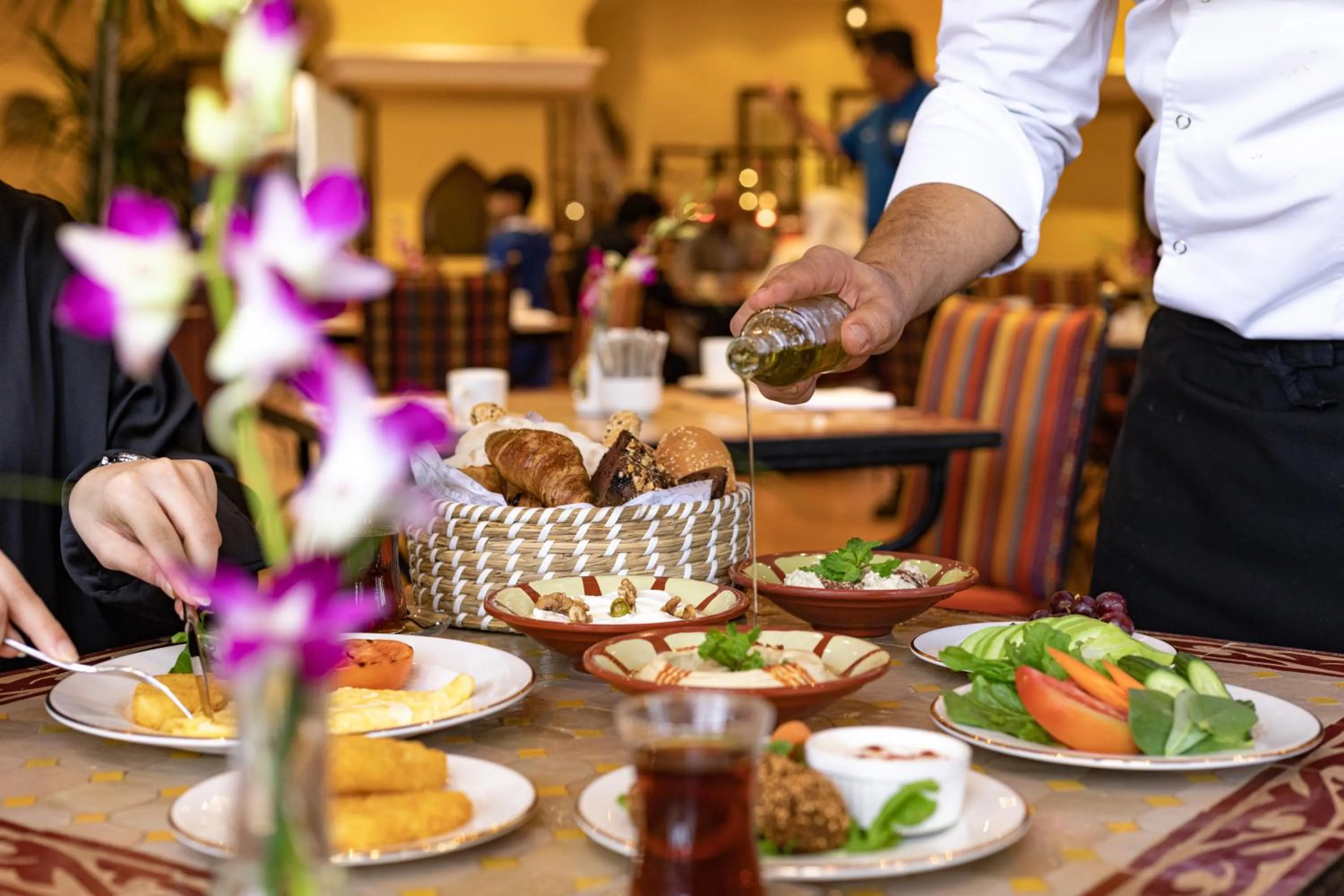 Breakfast in Mercure Grand Hotel Seef - All Suites