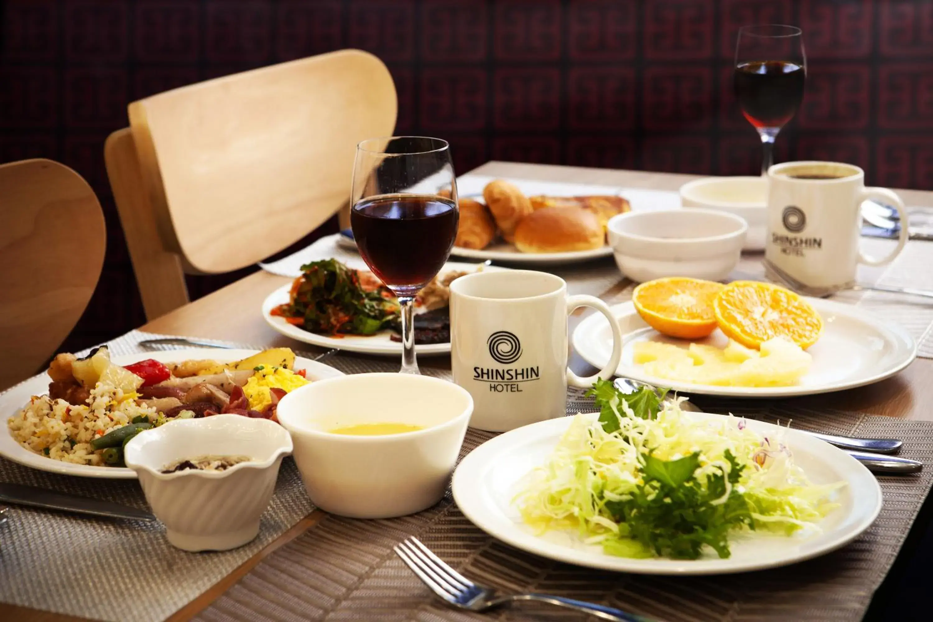 Breakfast in Shin Shin Hotel Jeju Ocean Breakfast in Shin Shin Hotel Jeju Ocean