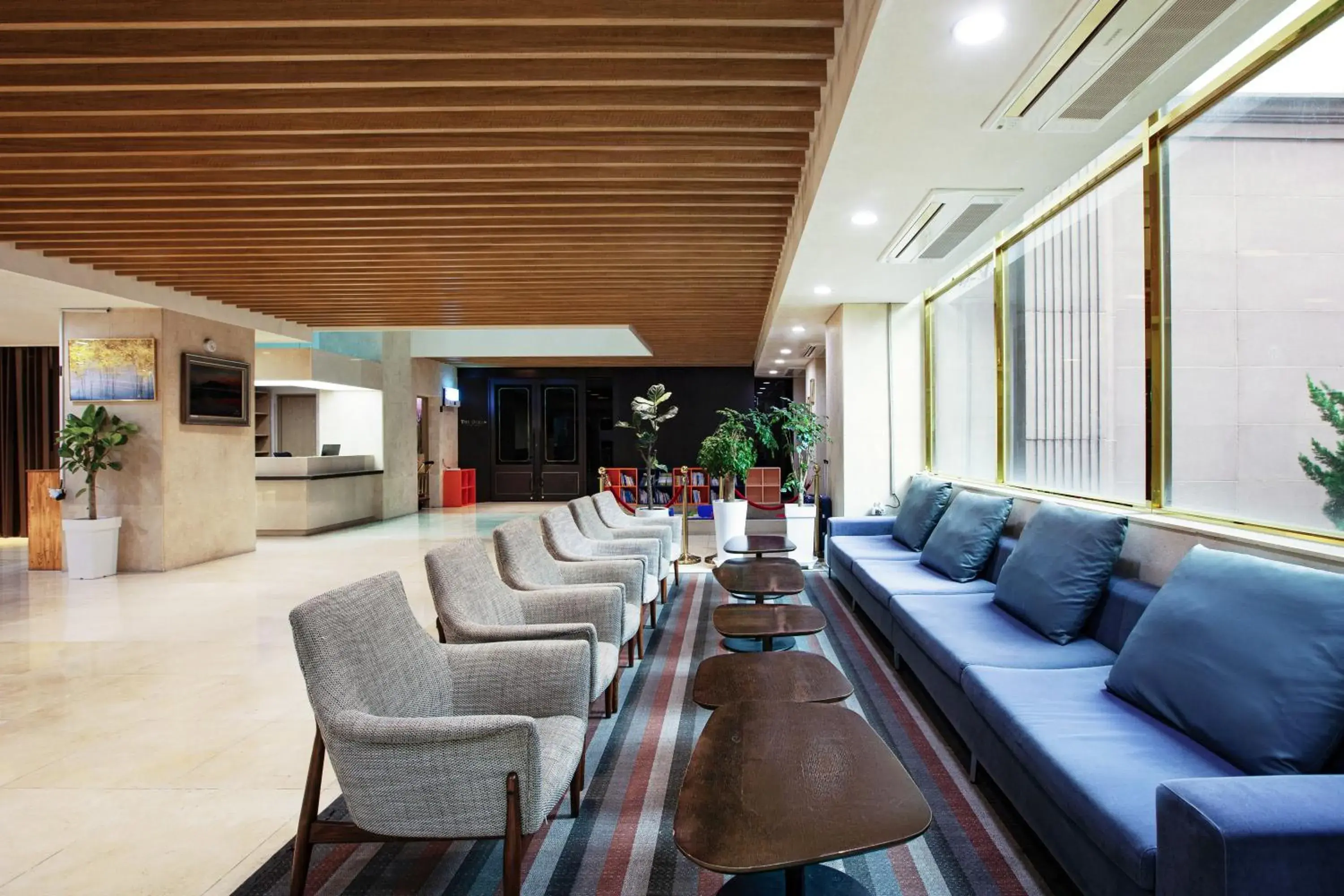 Lobby or reception in Shin Shin Hotel Jeju Ocean Lobby or reception in Shin Shin Hotel Jeju Ocean