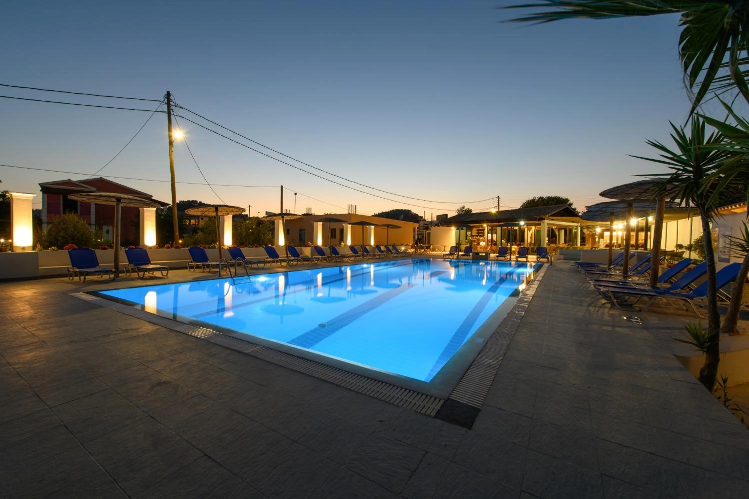 Swimming pool in Corfu SunGate Hotel