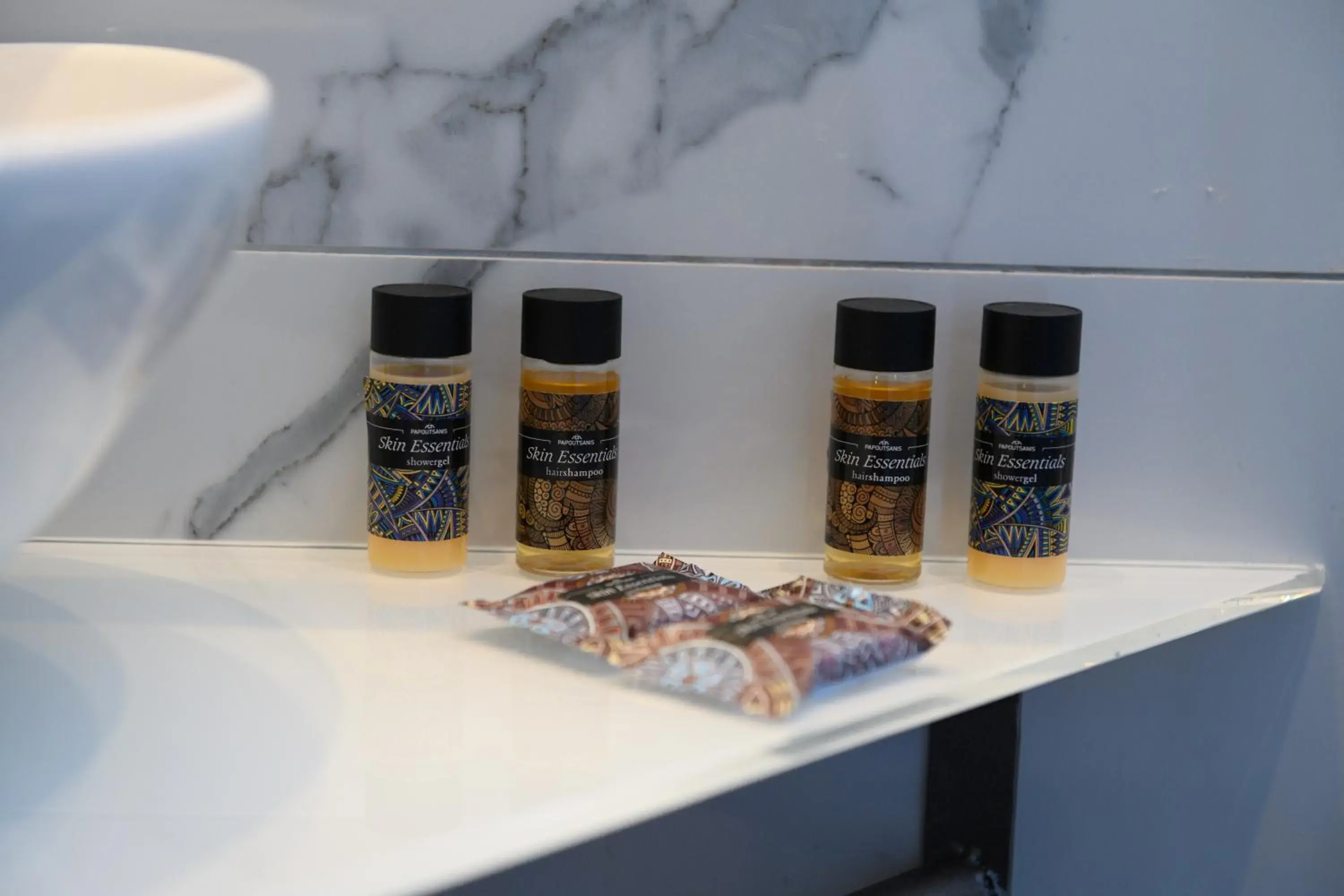 Bathroom in Corfu SunGate Hotel Bathroom in Corfu SunGate Hotel