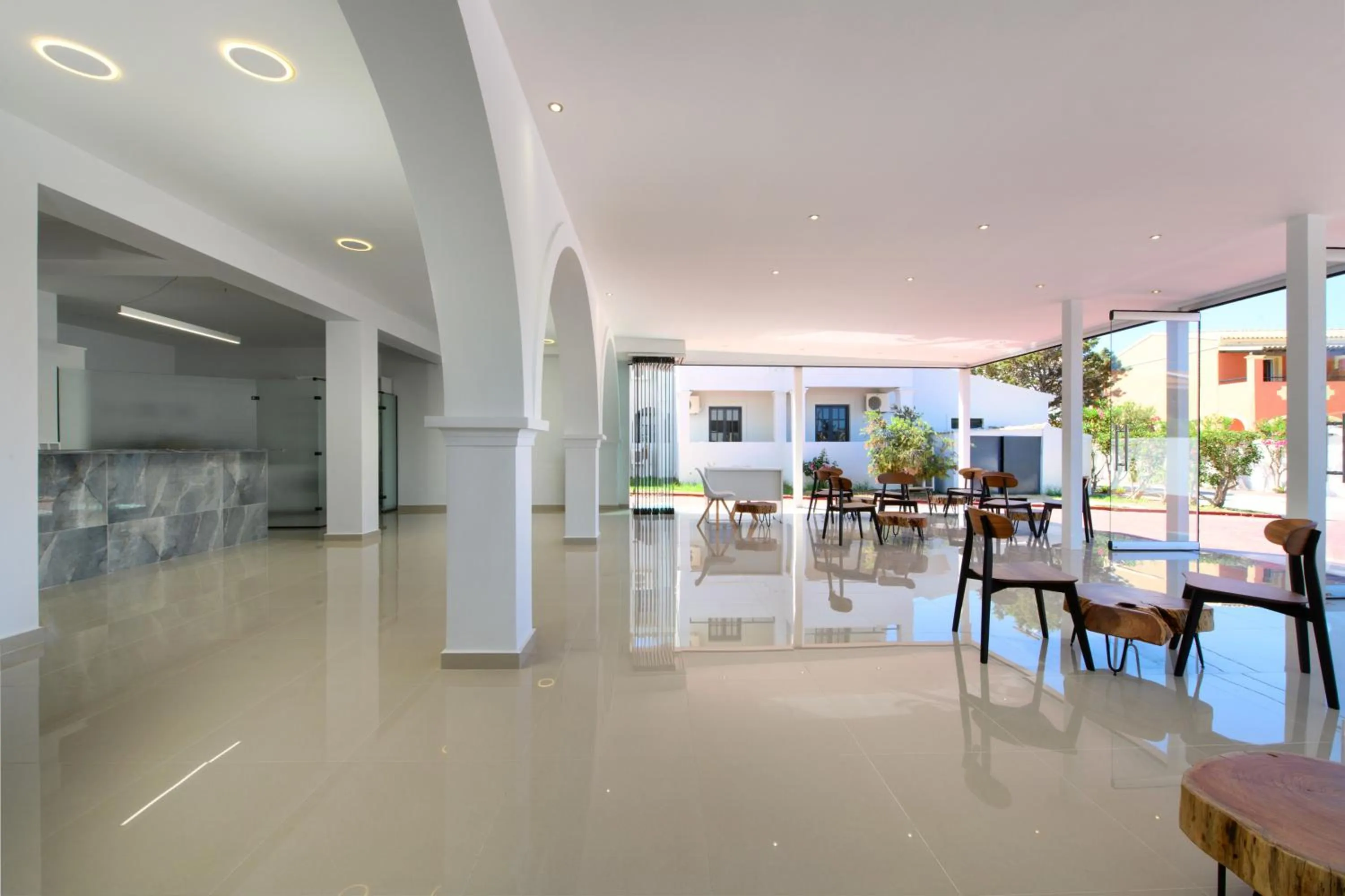 Lobby or reception in Corfu SunGate Hotel