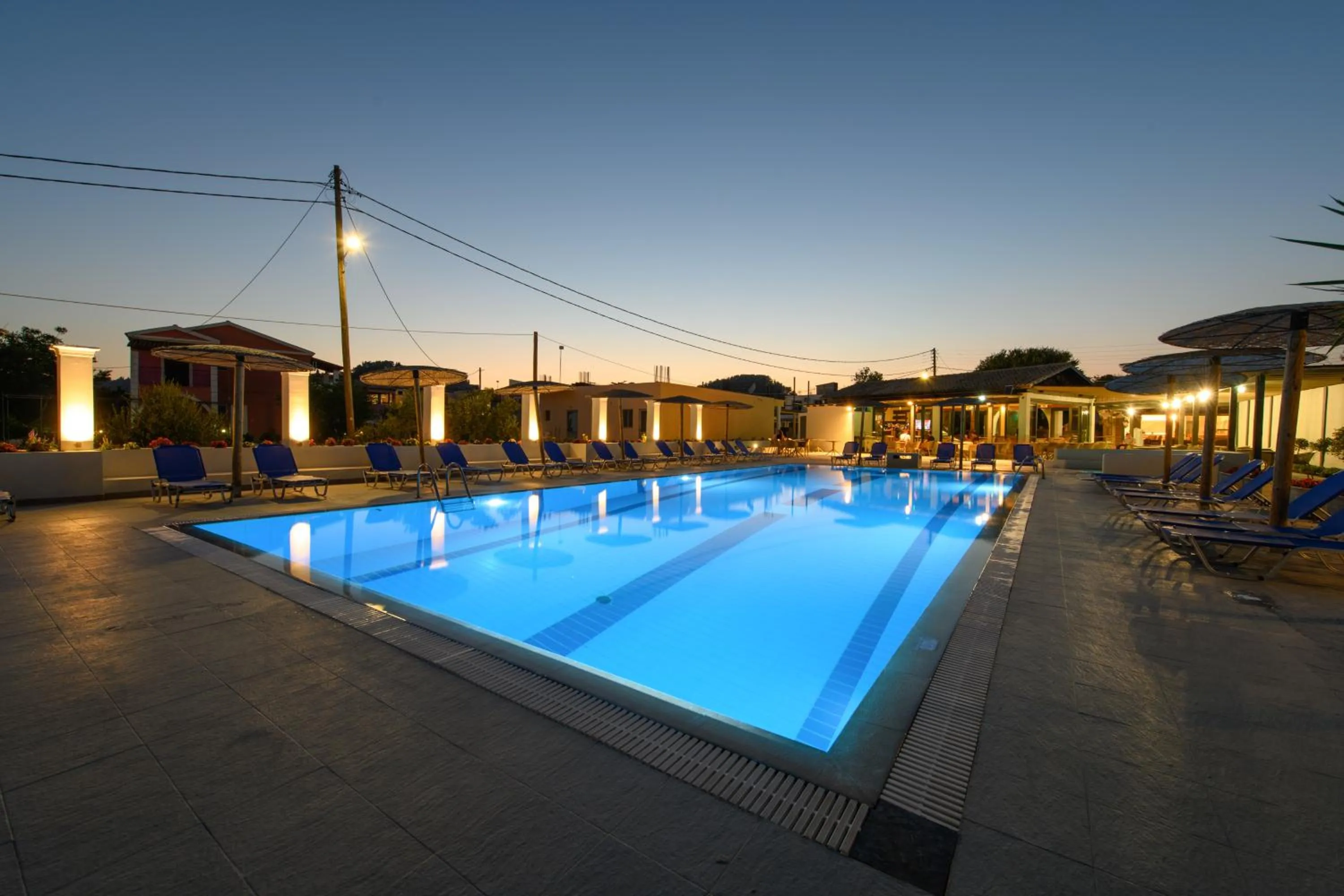 Swimming pool in Corfu SunGate Hotel