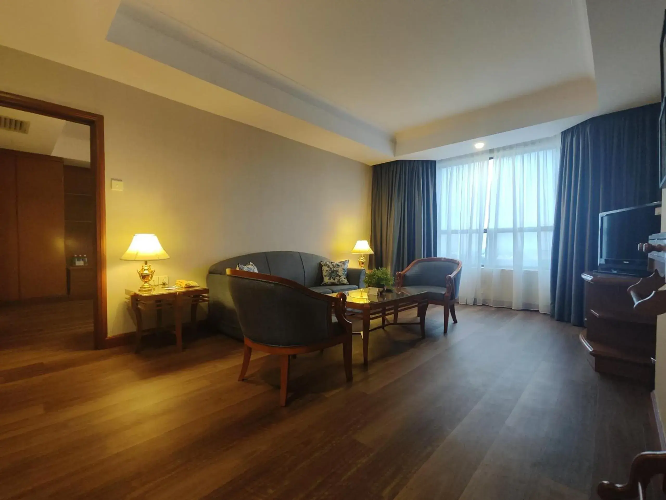 Living room in Pearl View Hotel Prai, Penang Living room in Pearl View Hotel Prai, Penang