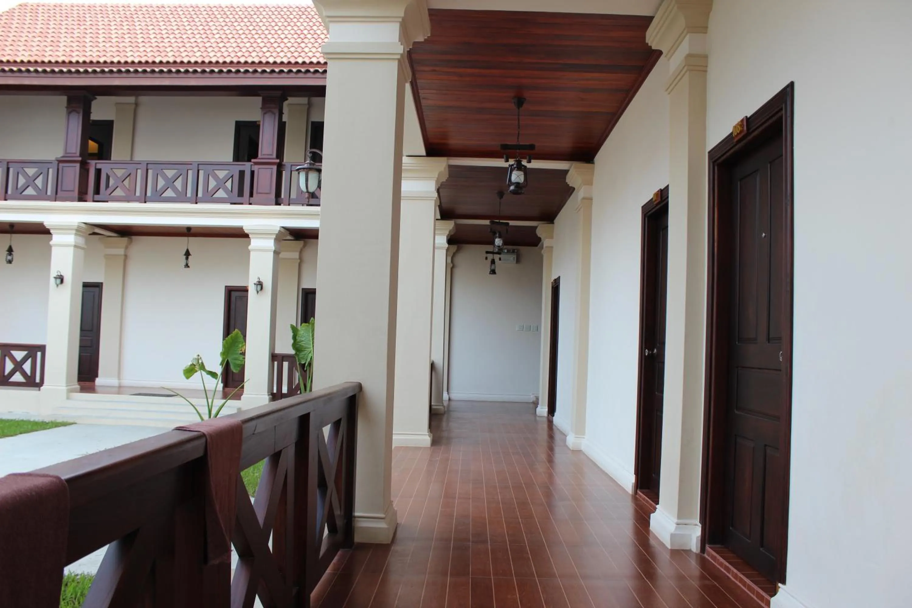 Decorative detail in Luang Prabang Legend Hotel