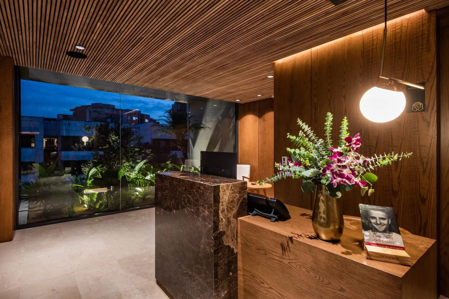 Lobby or reception in Elcielo Hotel Luxury Medellin