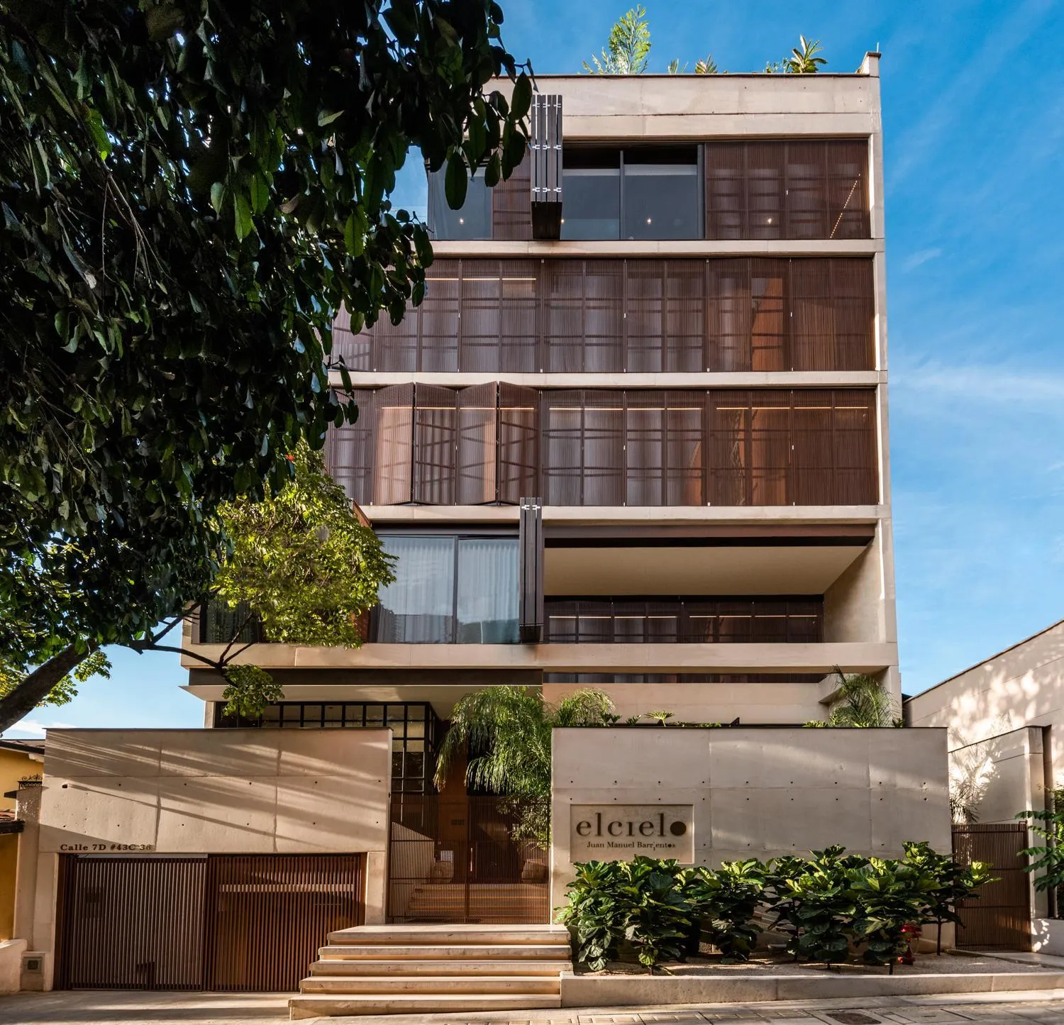 Facade/entrance in Elcielo Hotel Luxury Medellin