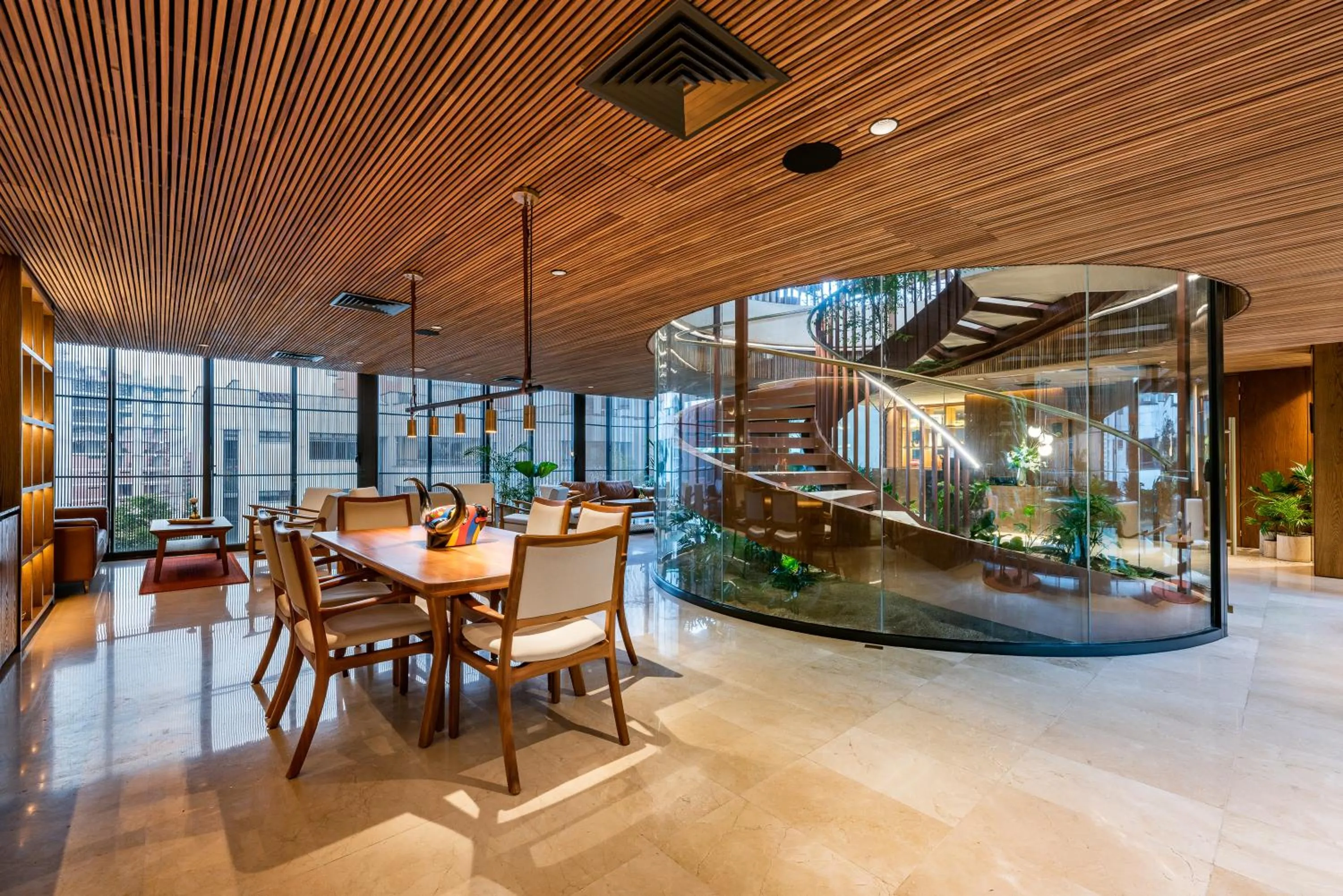 Lobby or reception in Elcielo Hotel Luxury Medellin