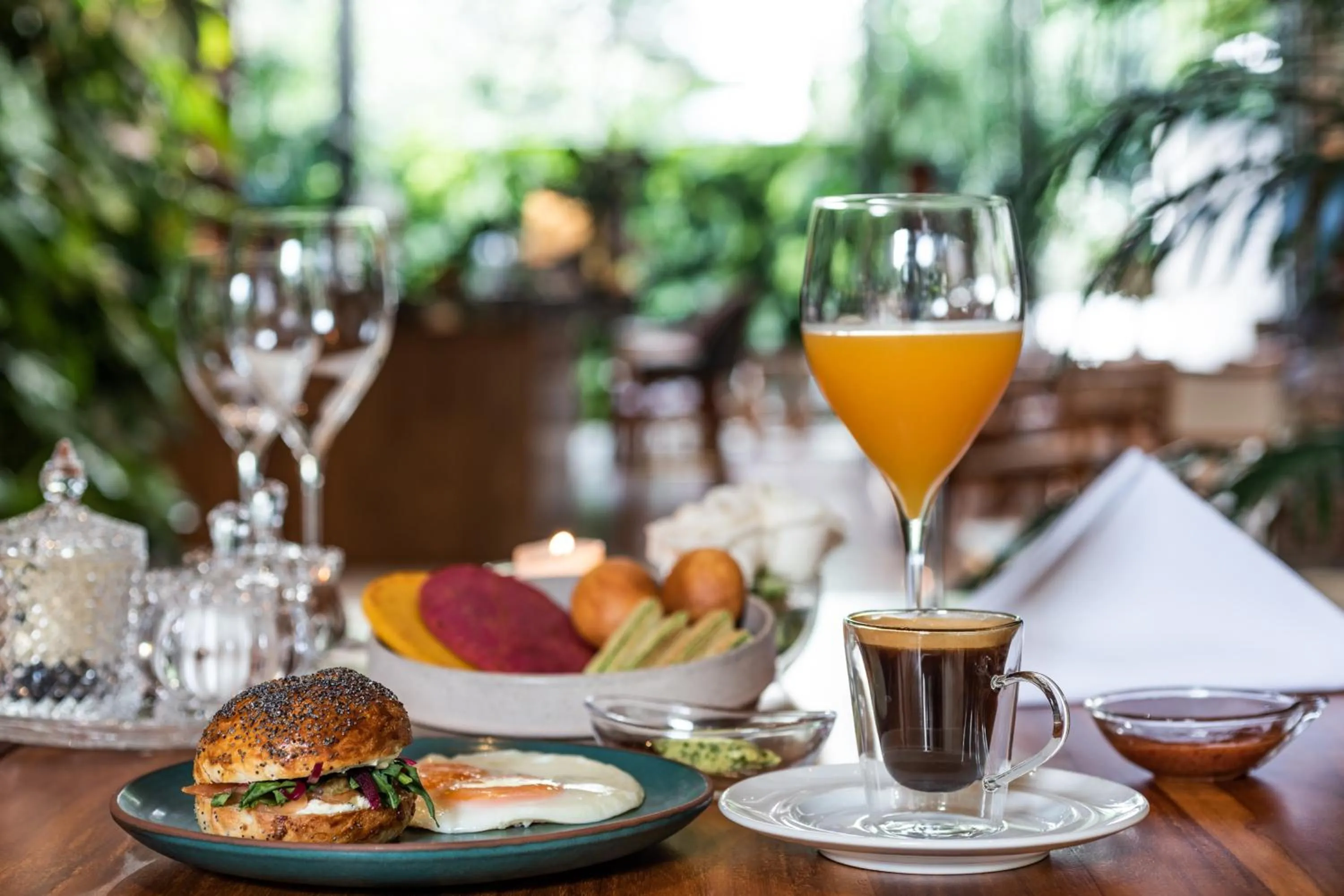 Breakfast in Elcielo Hotel Luxury Medellin