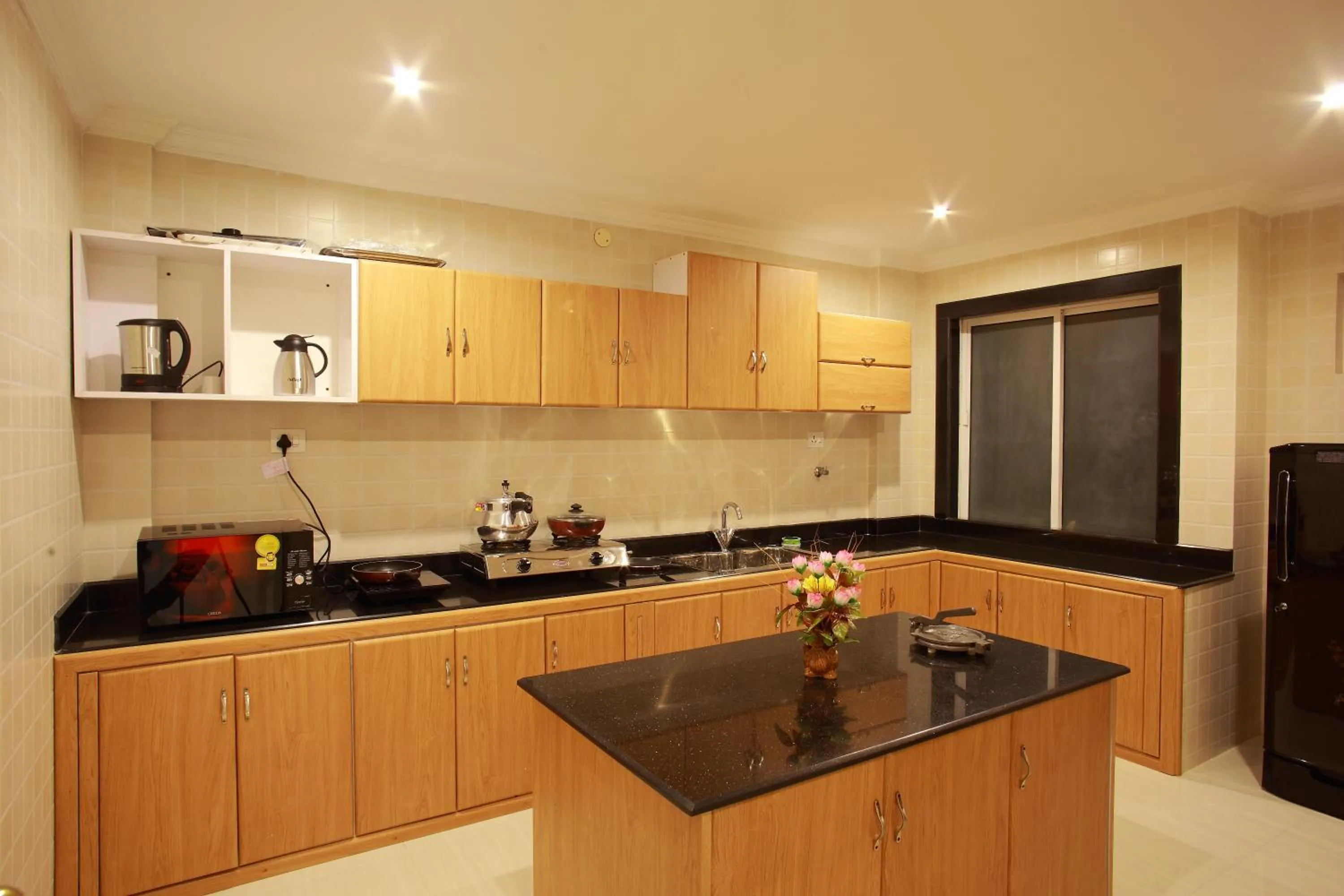 Kitchen or kitchenette in Phils' Residency & Banquets