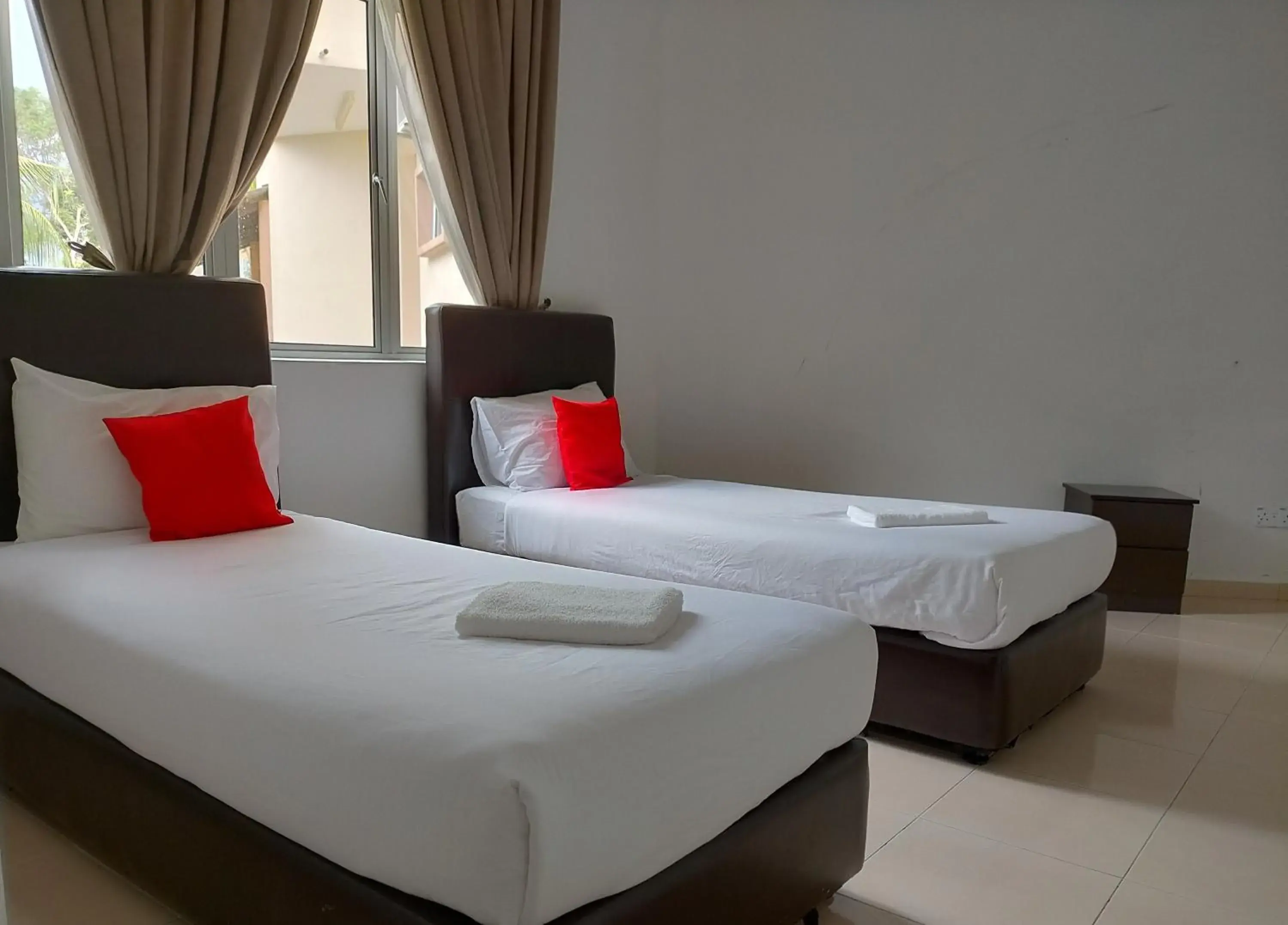 Bed in Seri Bayu Resort Hotel