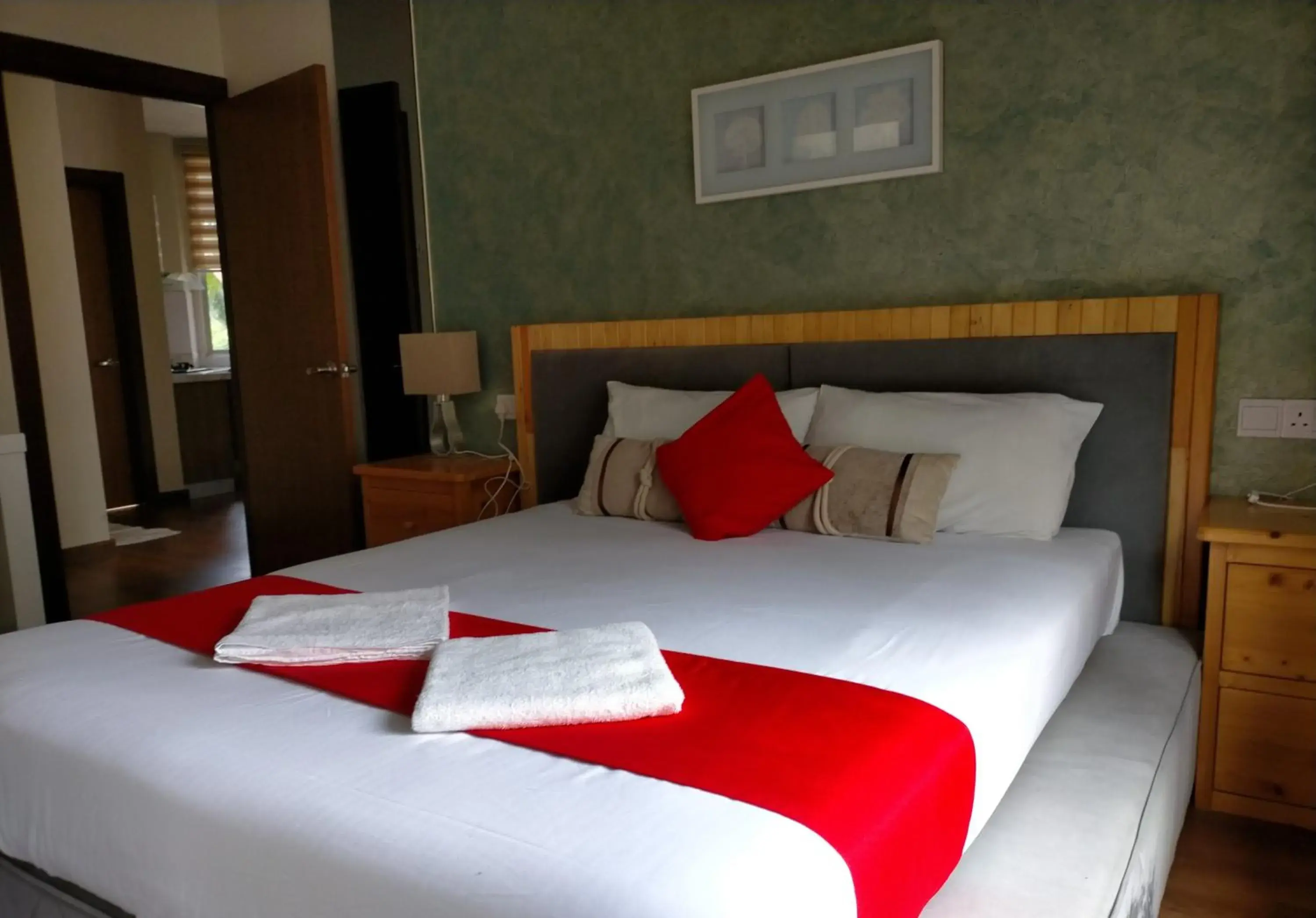 Bed in Seri Bayu Resort Hotel