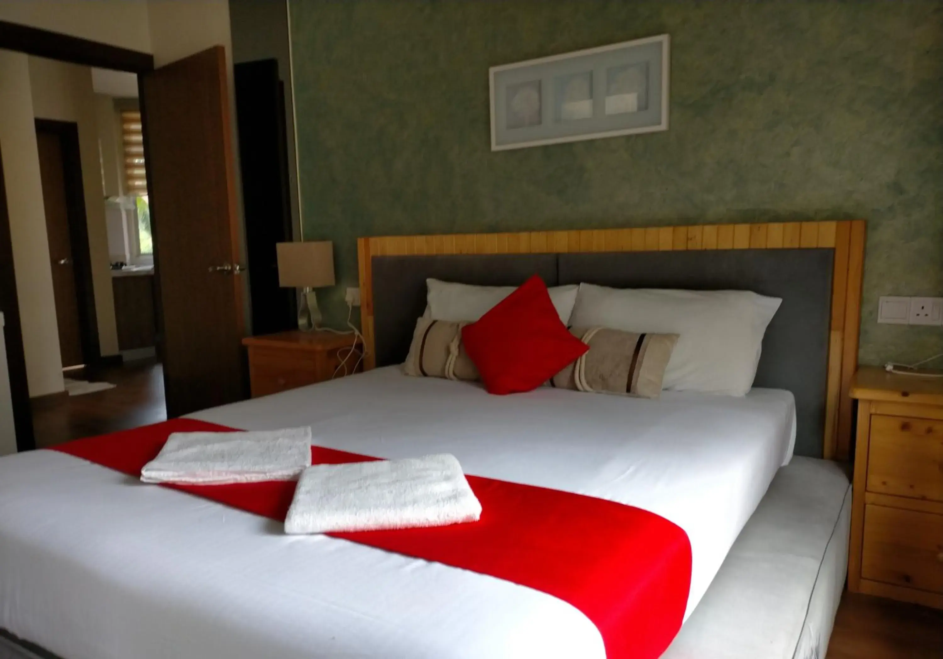 Bed in Seri Bayu Resort Hotel