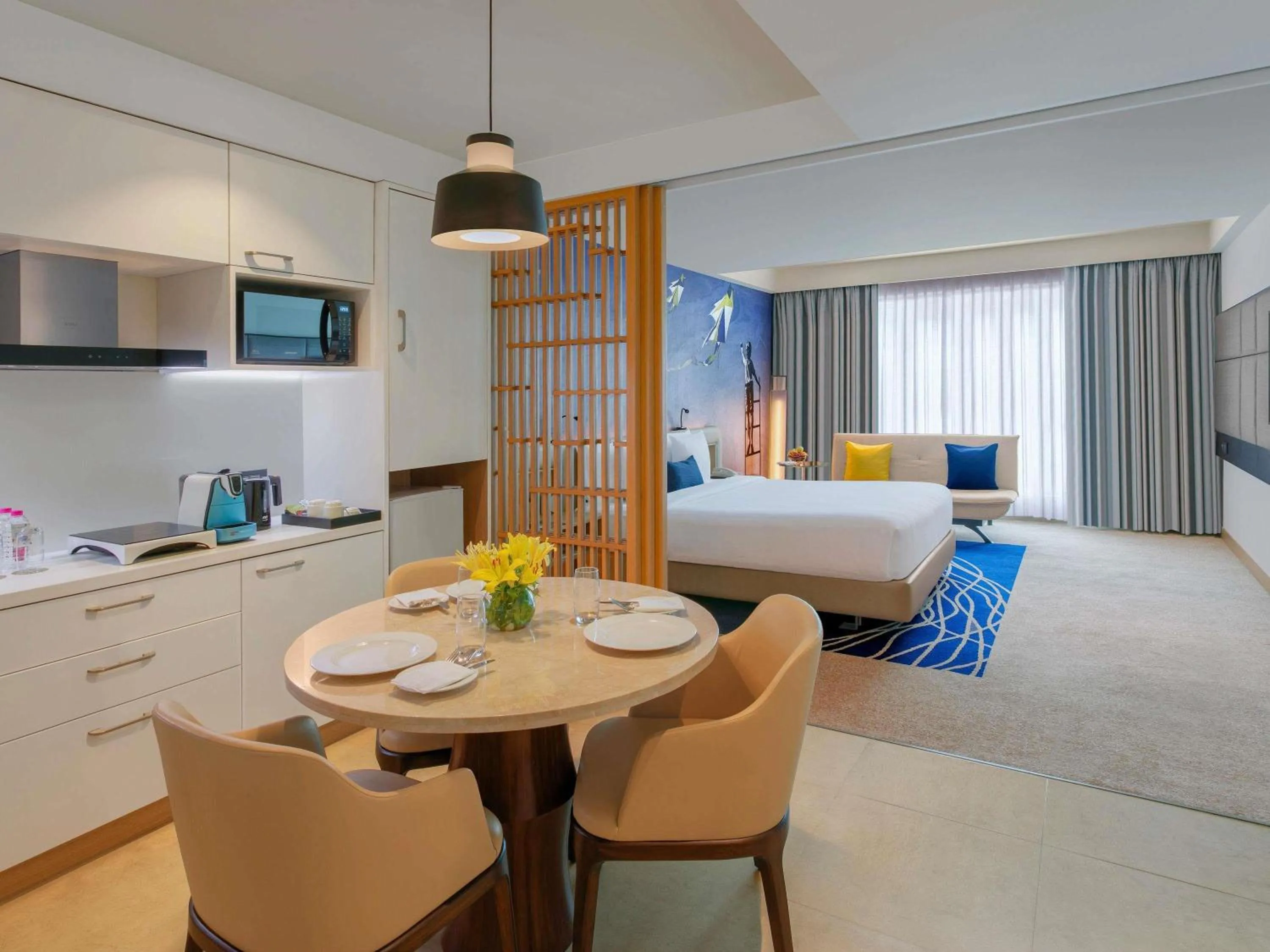 Bedroom, Bed in Novotel Ahmedabad