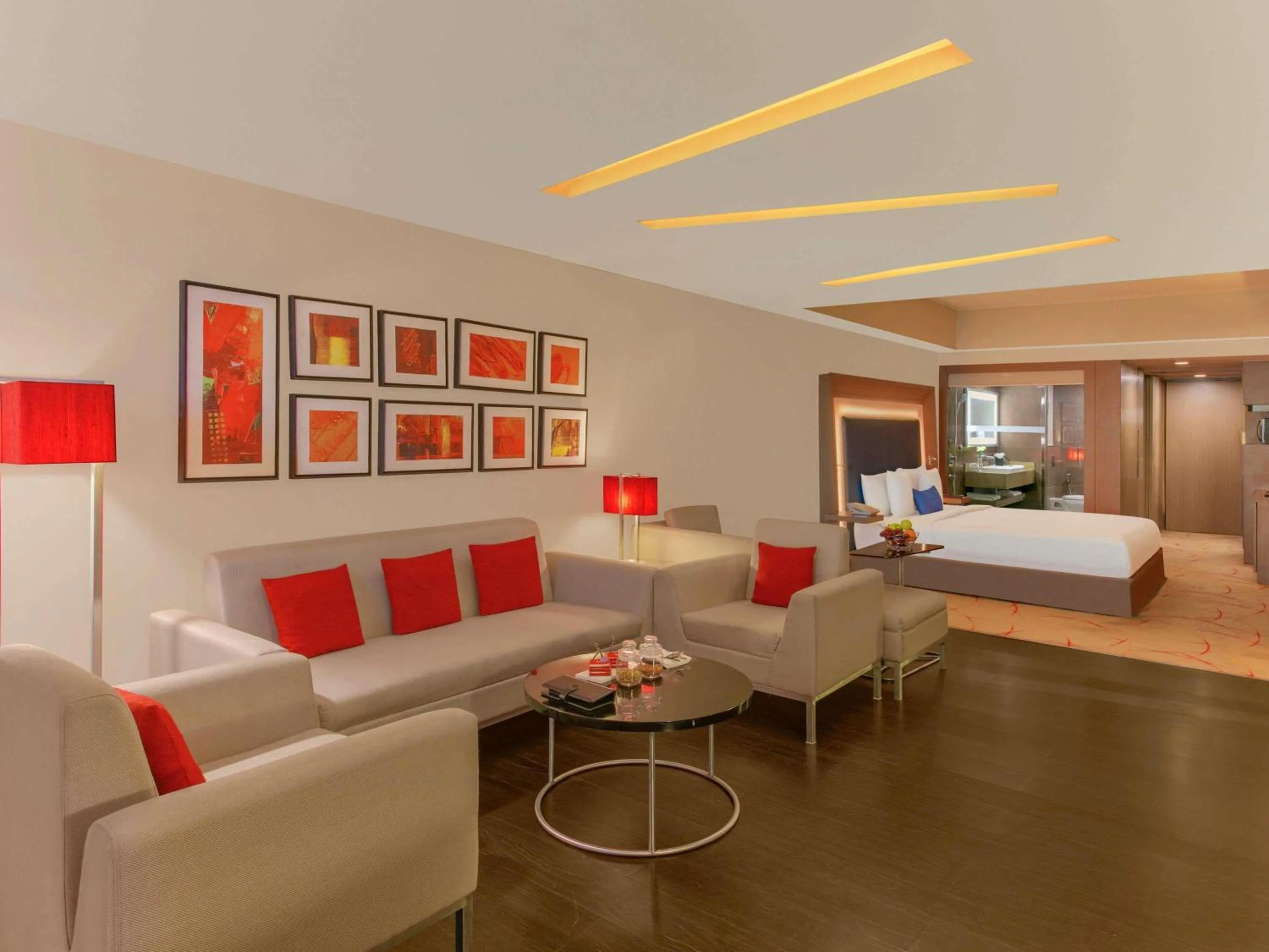 Bedroom, Bed in Novotel Ahmedabad