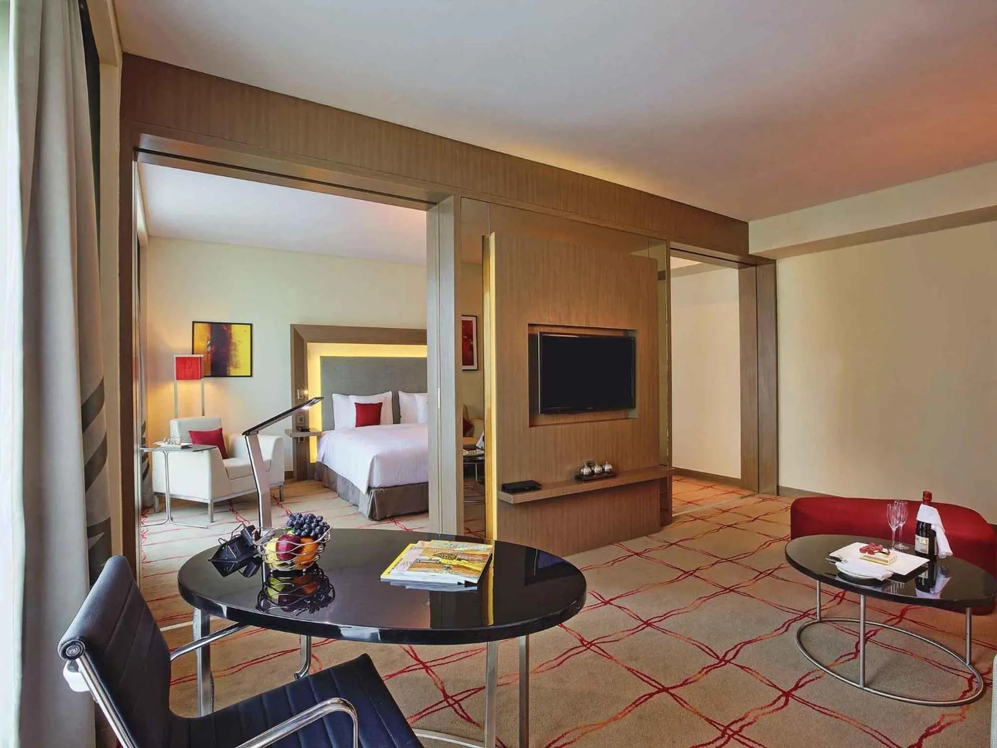 Bedroom, Bed in Novotel Ahmedabad